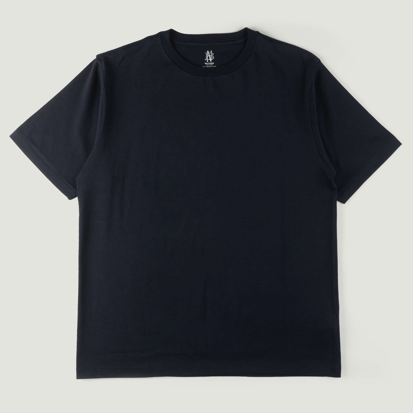 Image-Flâneurs_	BATONER / Royal Organic Cotton T-Shirt Navy_Vignette