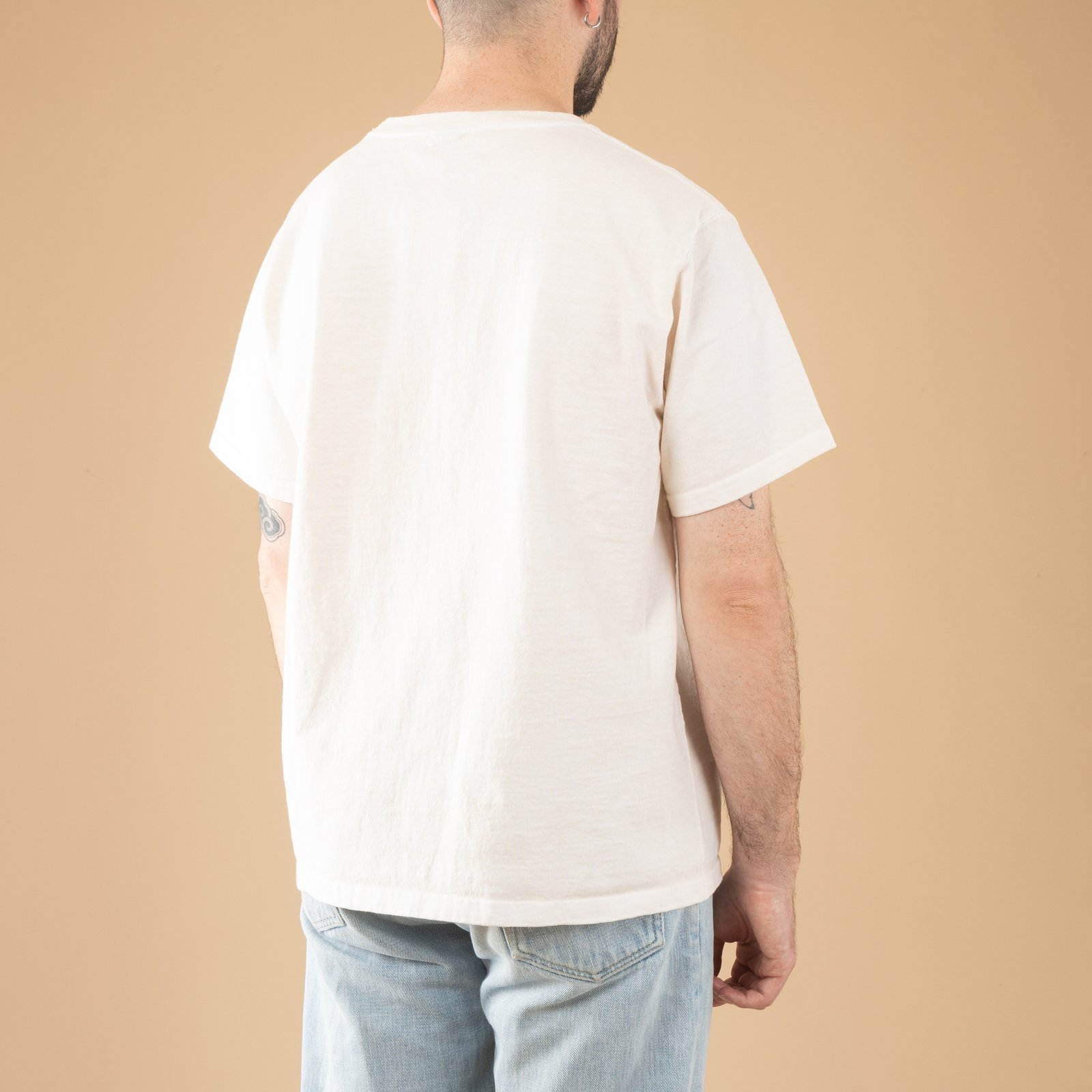 Image-Flaneurs_GOOD ON / S/S Heavy Crew Tee P-Natural_de-dos