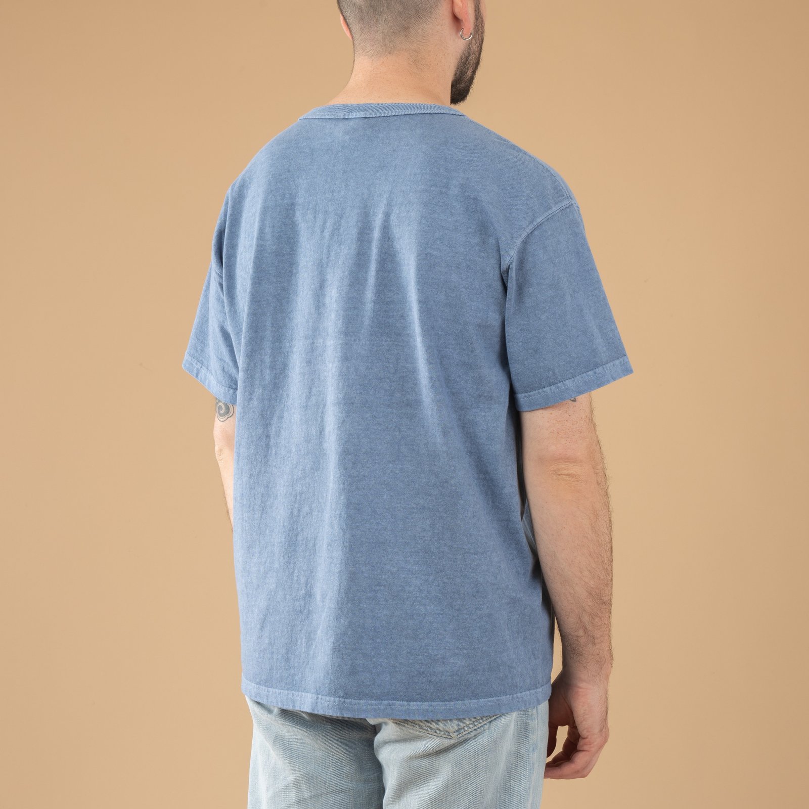 Image-Flâneurs_GOOD ON / S/S Henley Tee P-Ajisai_de-dos