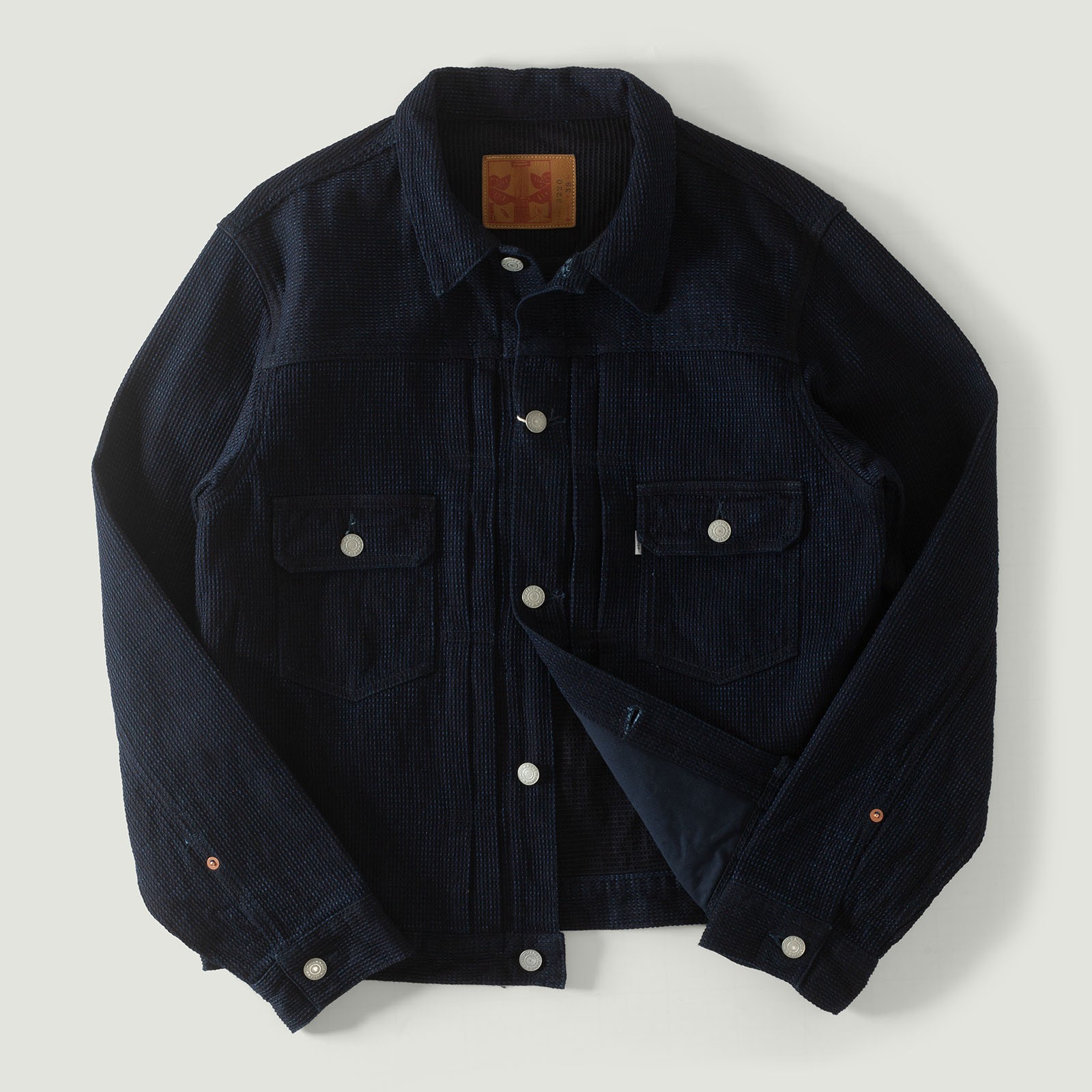 3220 12oz Type II Cube Sashiko Denim Jacket
