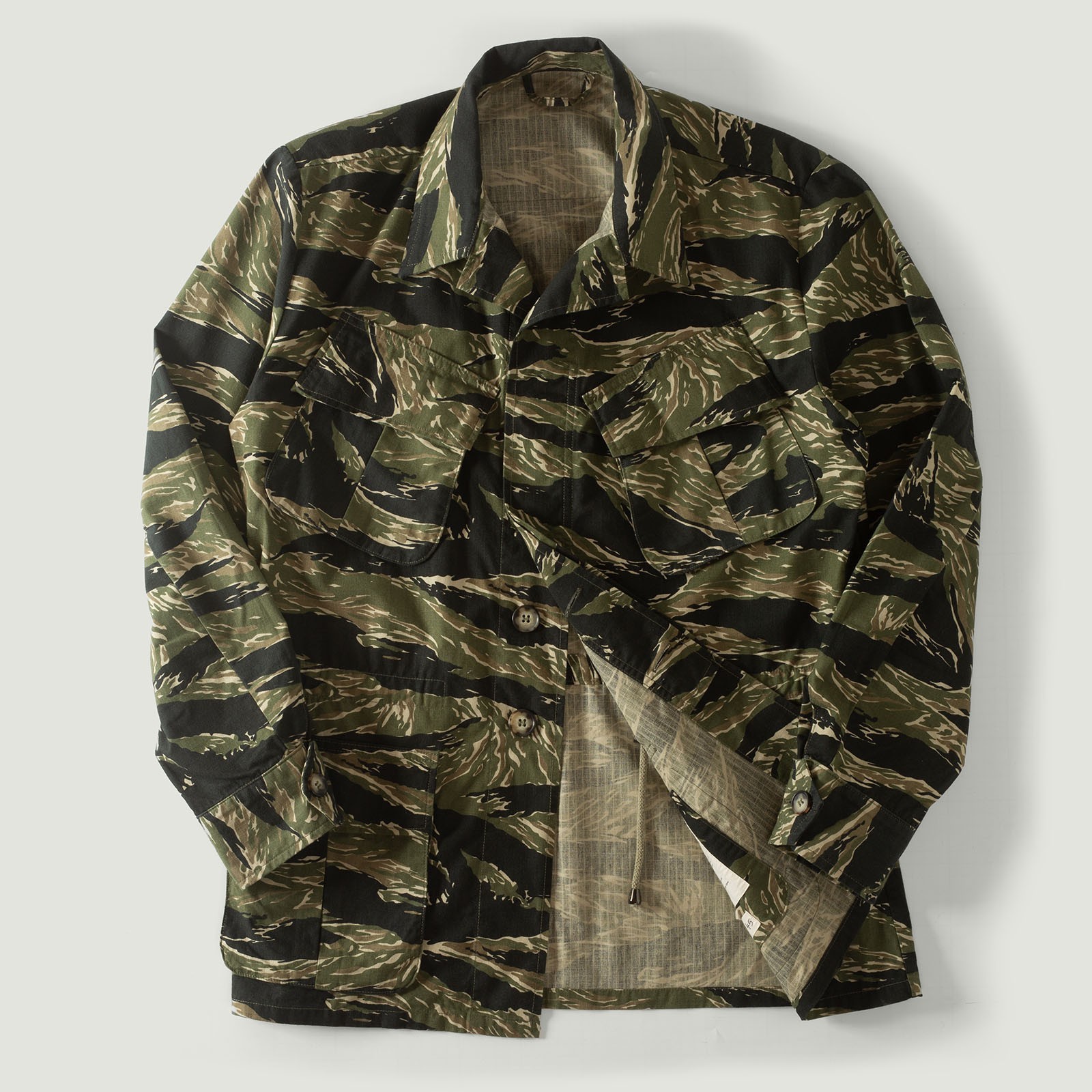 J002 Tiger Stripe Jungle Jacket