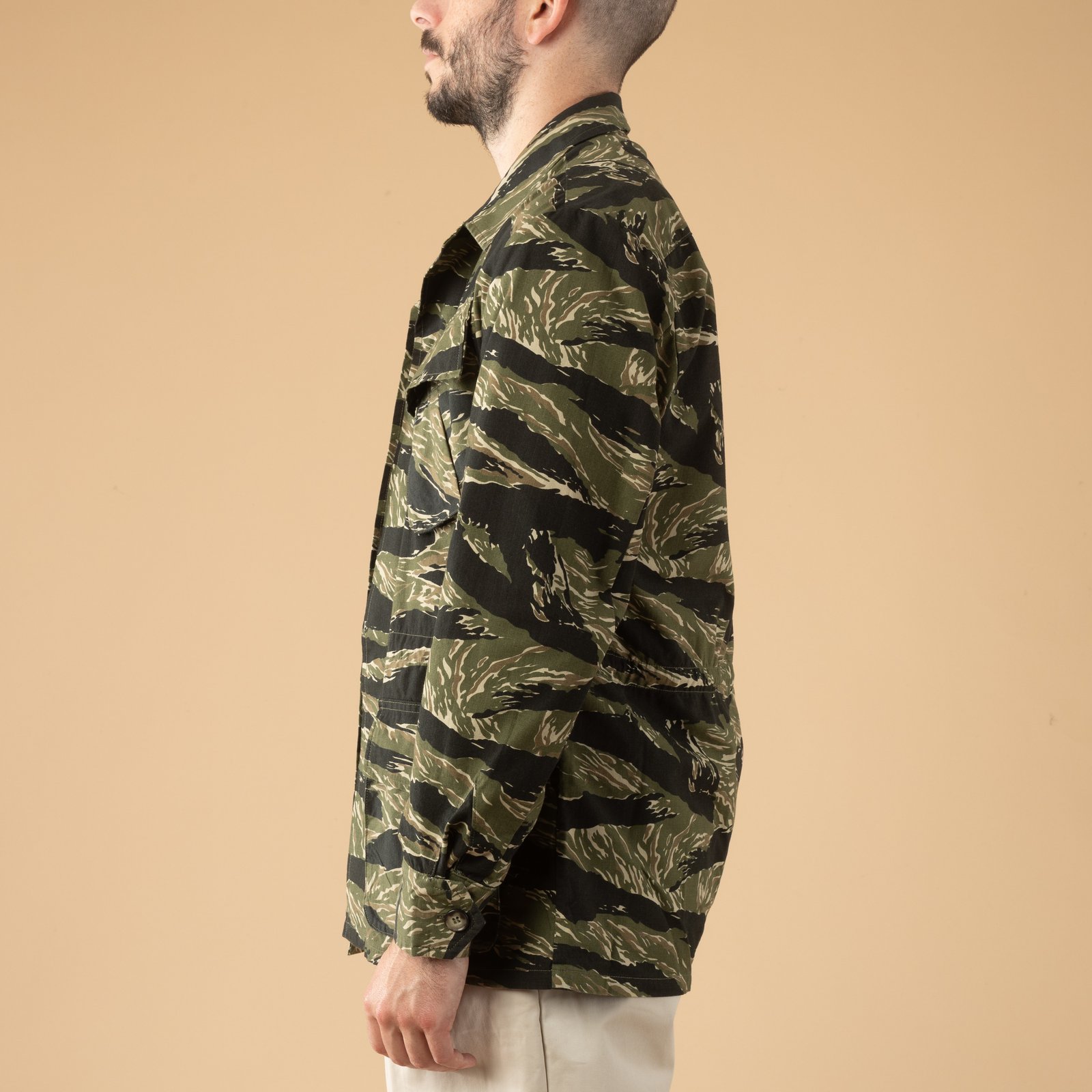 J002 Tiger Stripe Jungle Jacket