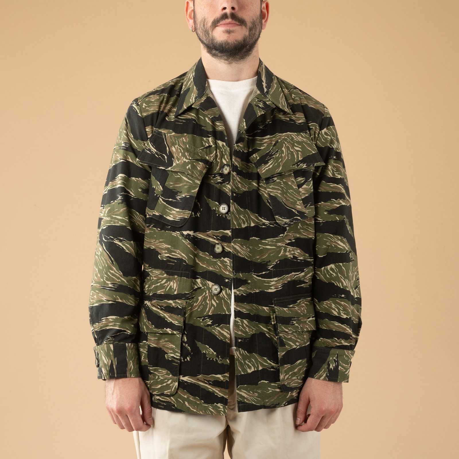 J002 Tiger Stripe Jungle Jacket