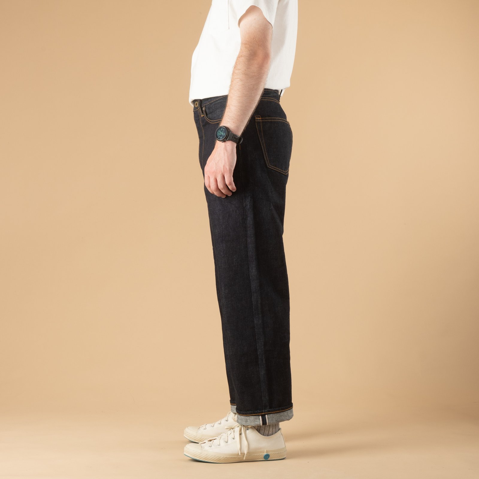 Image-Flâneurs_JAPAN BLUE JEANS / J501 Loose Fit 14,8oz_de-profil