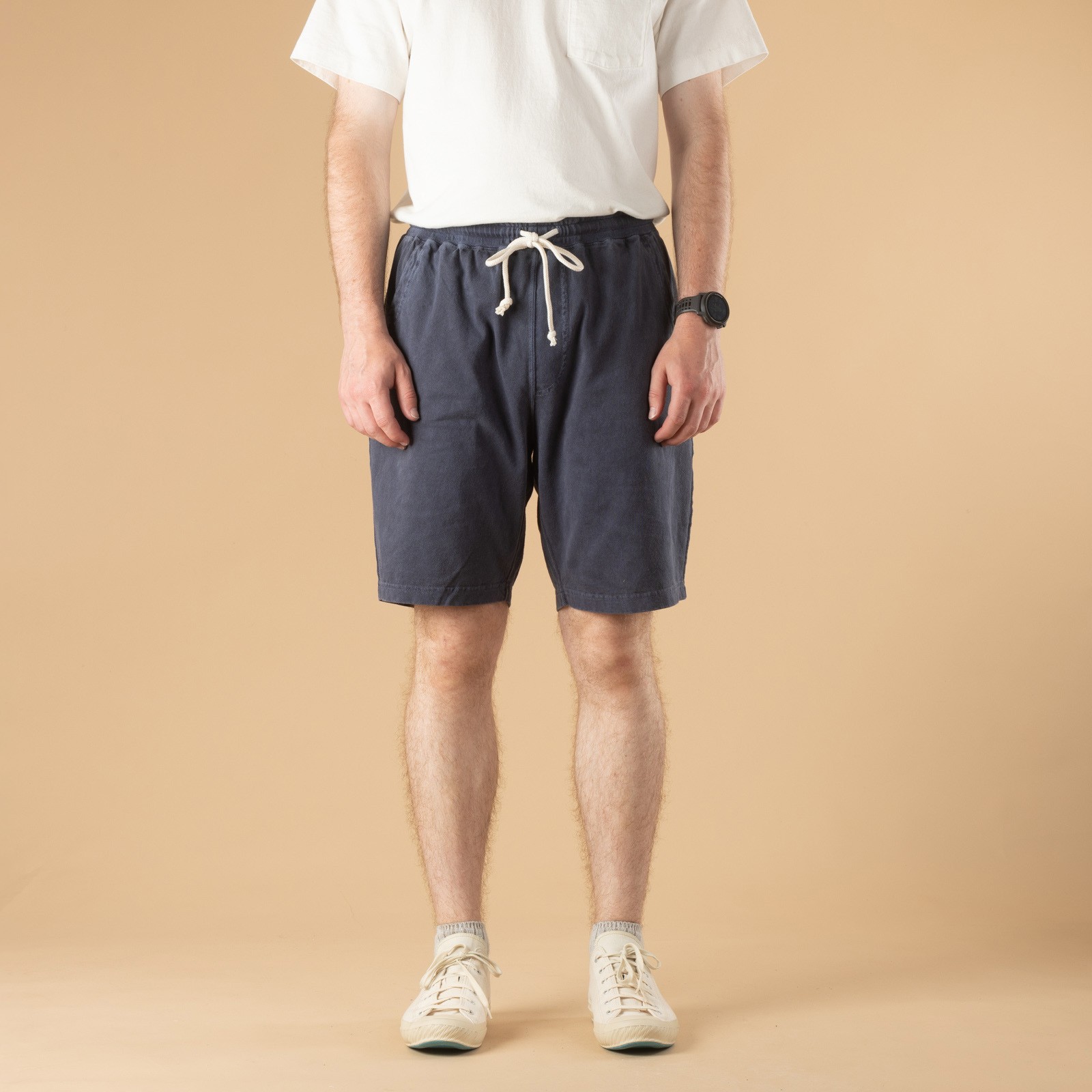 Image-Flâneurs_	GOOD ON / Tee Shorts P-Navy_de-face