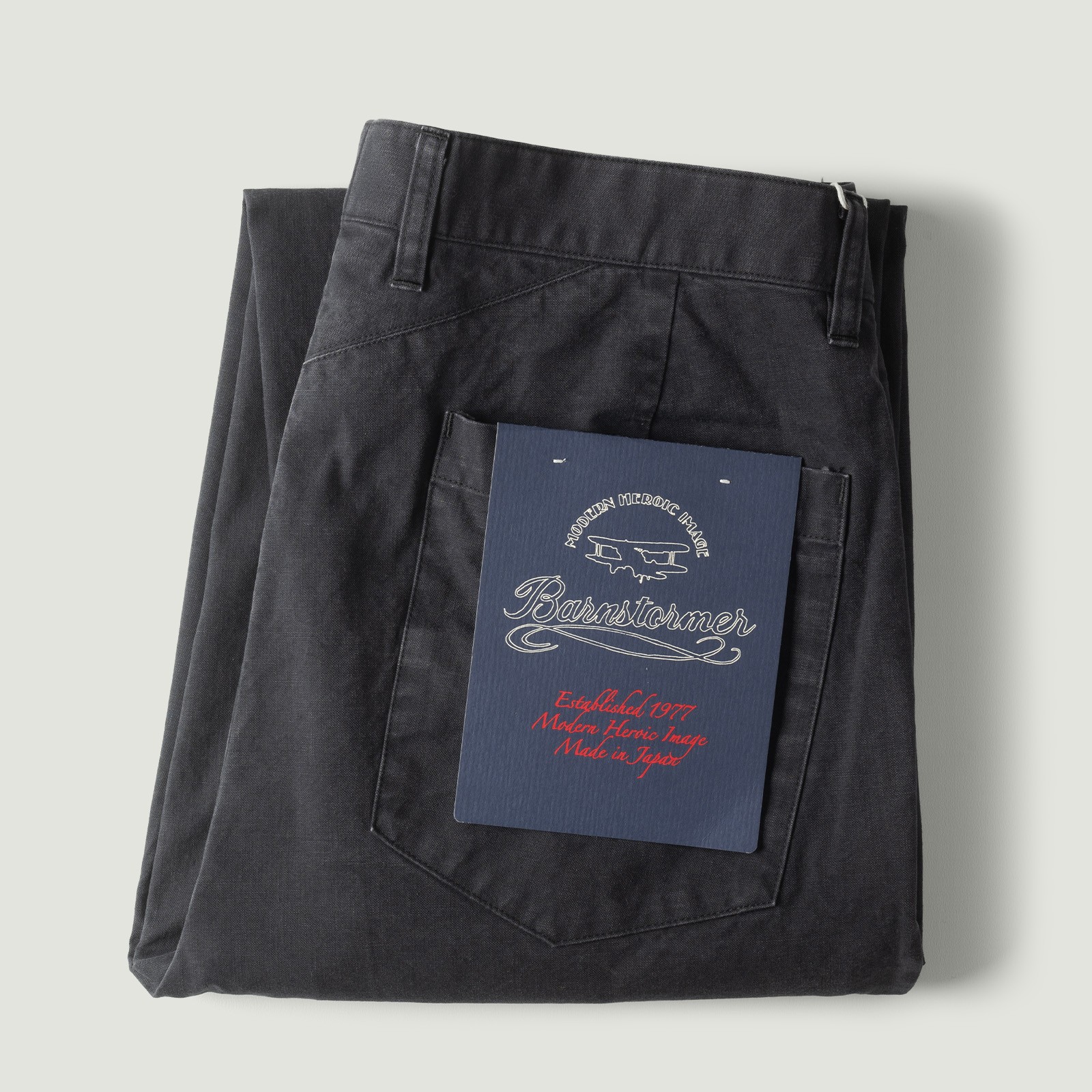 Image-Flâneurs_BARNSTORMER / 1510P Press Work Pants Gray_Vignette