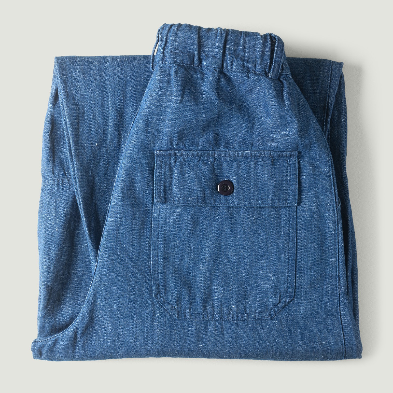 Image-Flâneurs_FRIZMWORKS / Twill Cargo Balloon Pants Blue_Vignette
