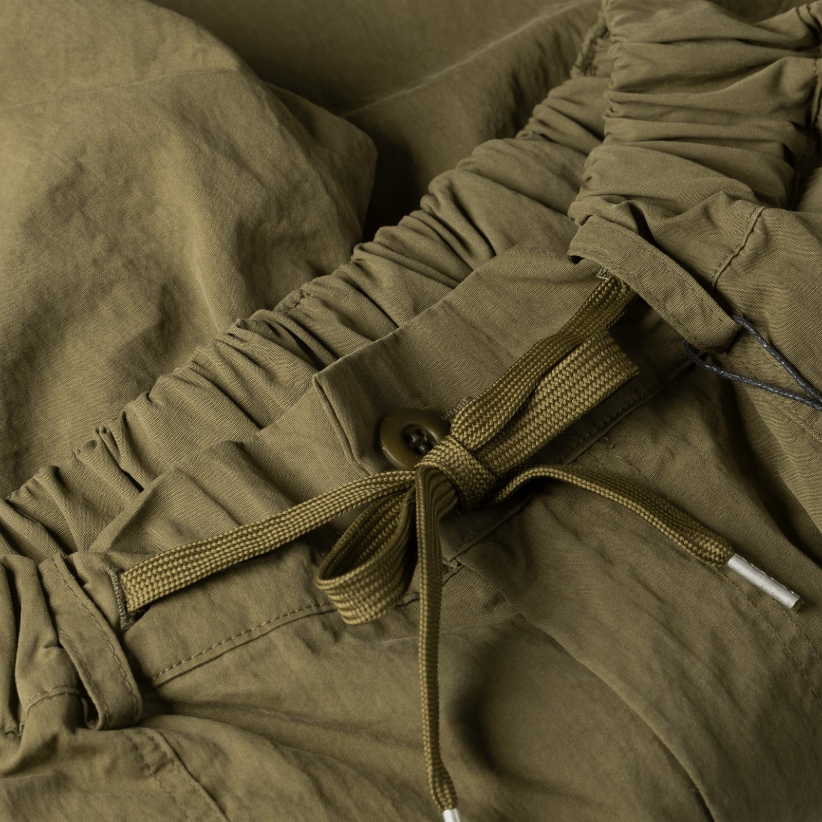 FRIZMWORKS / Cotton/Nylon Fatigue Shorts Olive_ceinture
