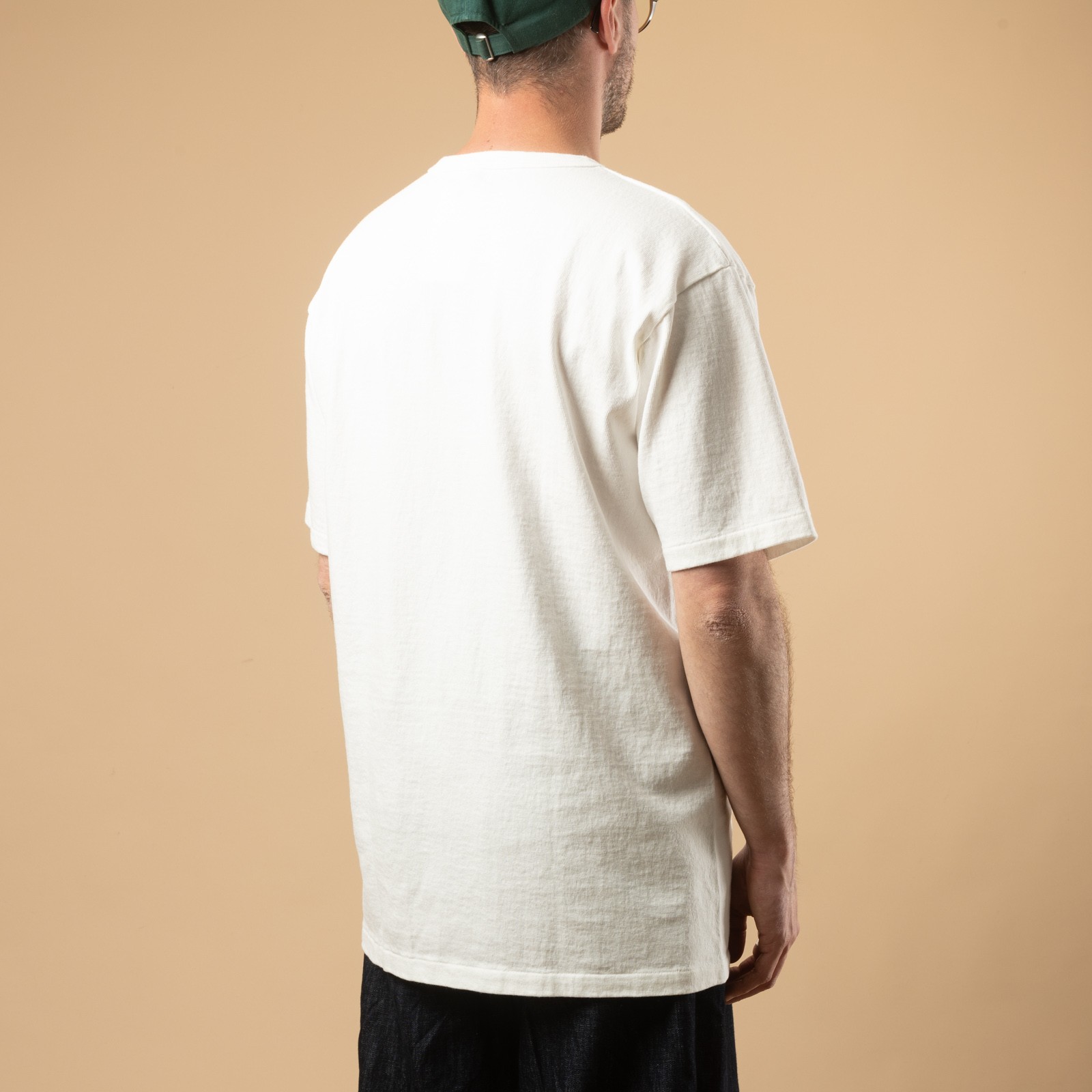Image-Flâneurs_DUBBLE WORKS / Heavyweight Short Sleeve Tee Off White_de-dos