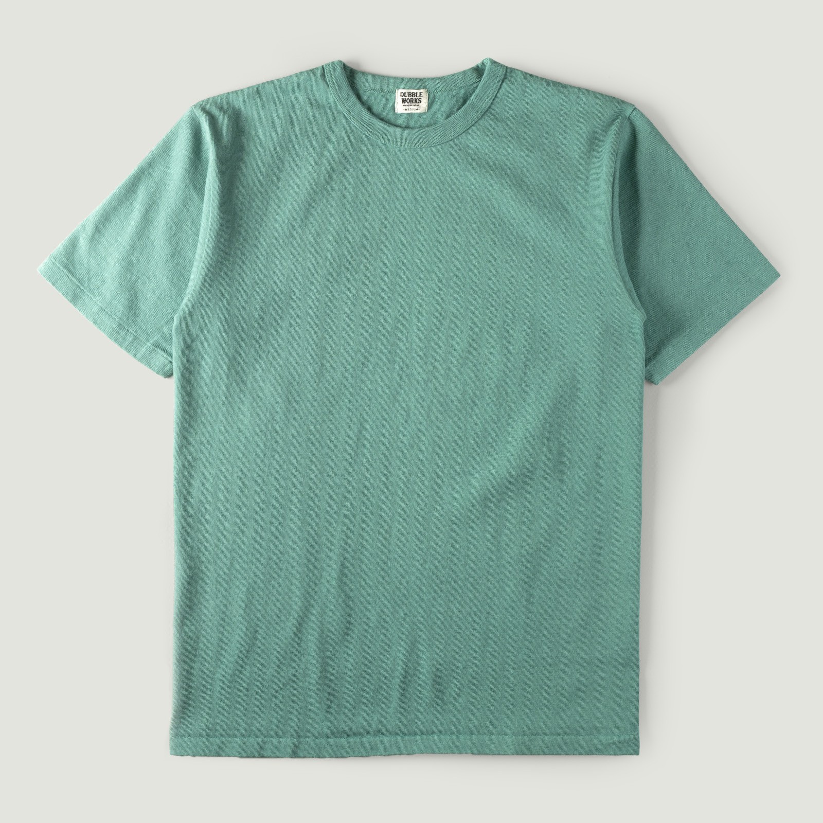 Image-DUBBLE WORKS / Heavyweight Short Sleeve Tee Emerald_Vignette