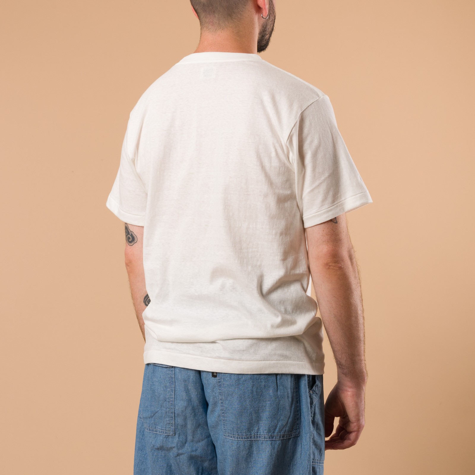 Image-Flâneurs_DUBBLE WORKS / Recycled Cotton 2pack Tee Off White_de-dos