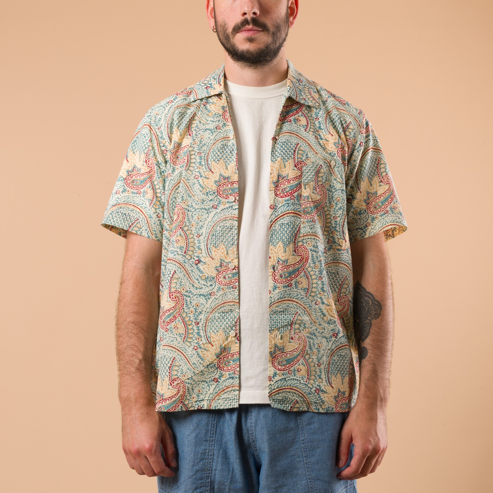 Image-Flâneurs_KARDO x FLANEURS / S/S Shirt BP58_de-face