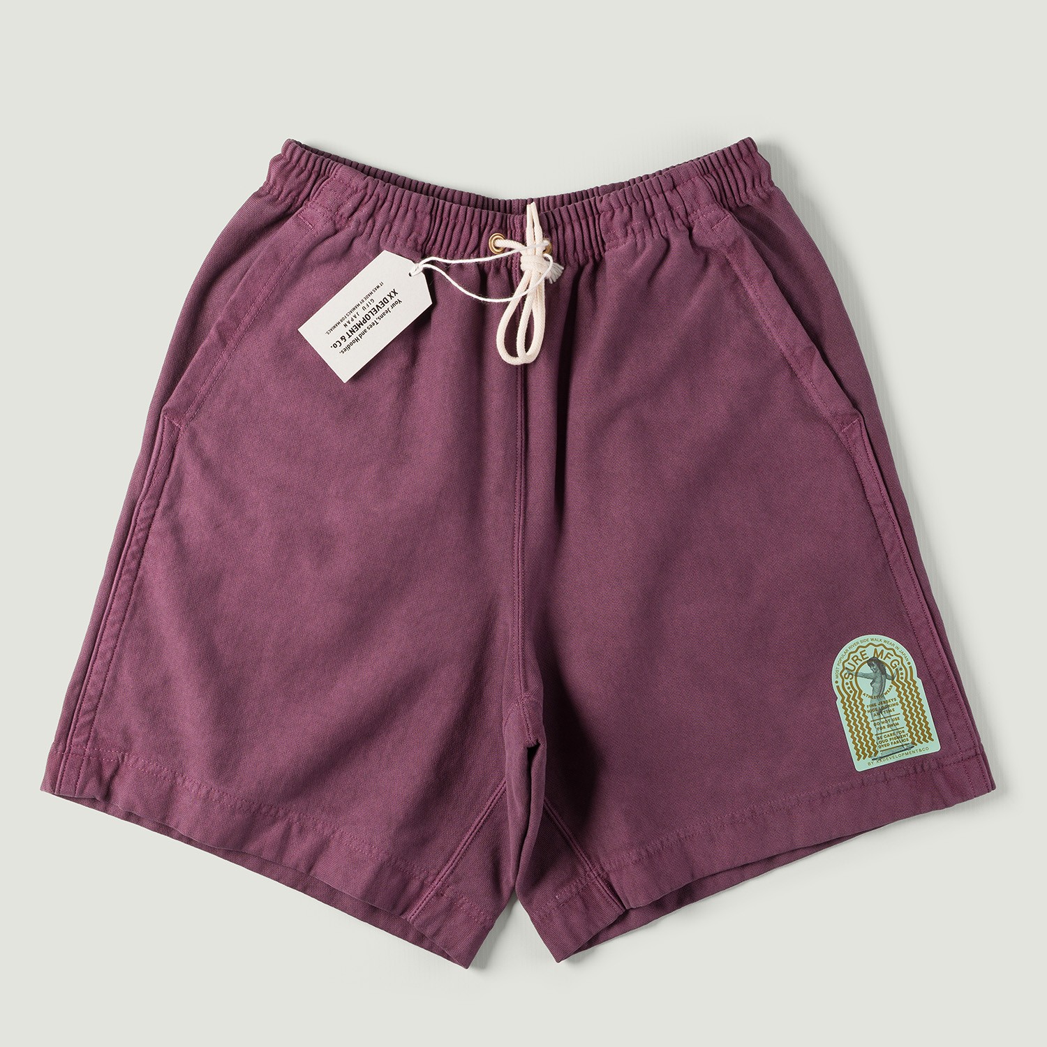 Vignettes image flâneurs veste XX DEVELOPMENT Super Tuck Shorts Long Maroon
