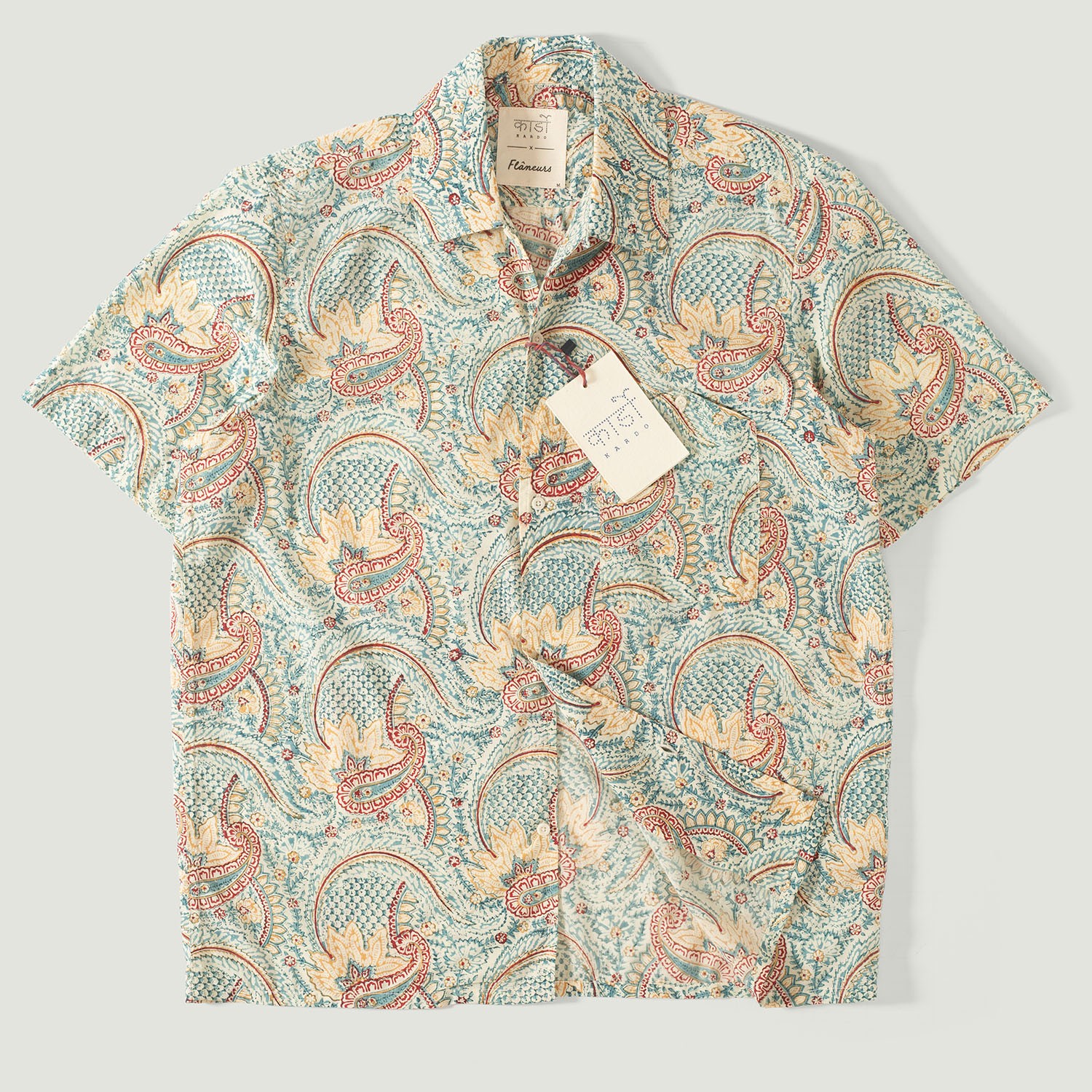 Vignettes Image-Flâneurs_KARDO x FLANEURS chemisette block print Shirt BP58