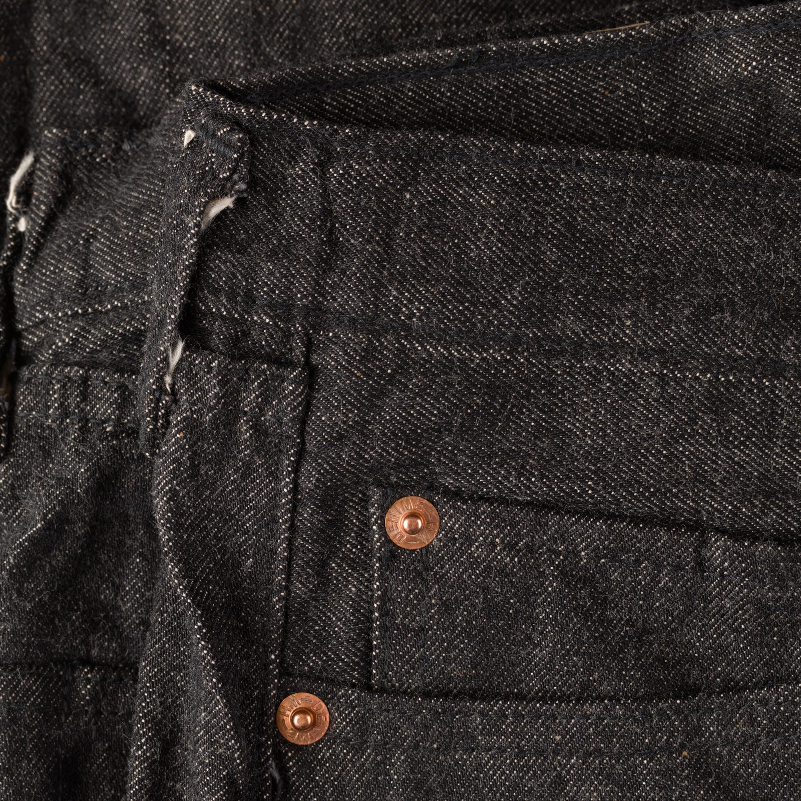 Lot 224-66B Model 66 Black Denim