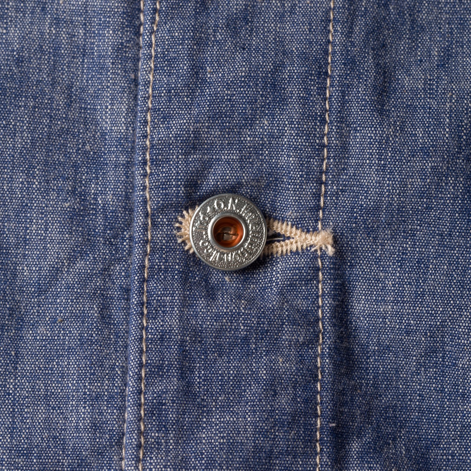 Image-Flâneurs_ONI DENIM / 03500-HCSV 8oz Selvedge Chambray Coverall_detail-2
