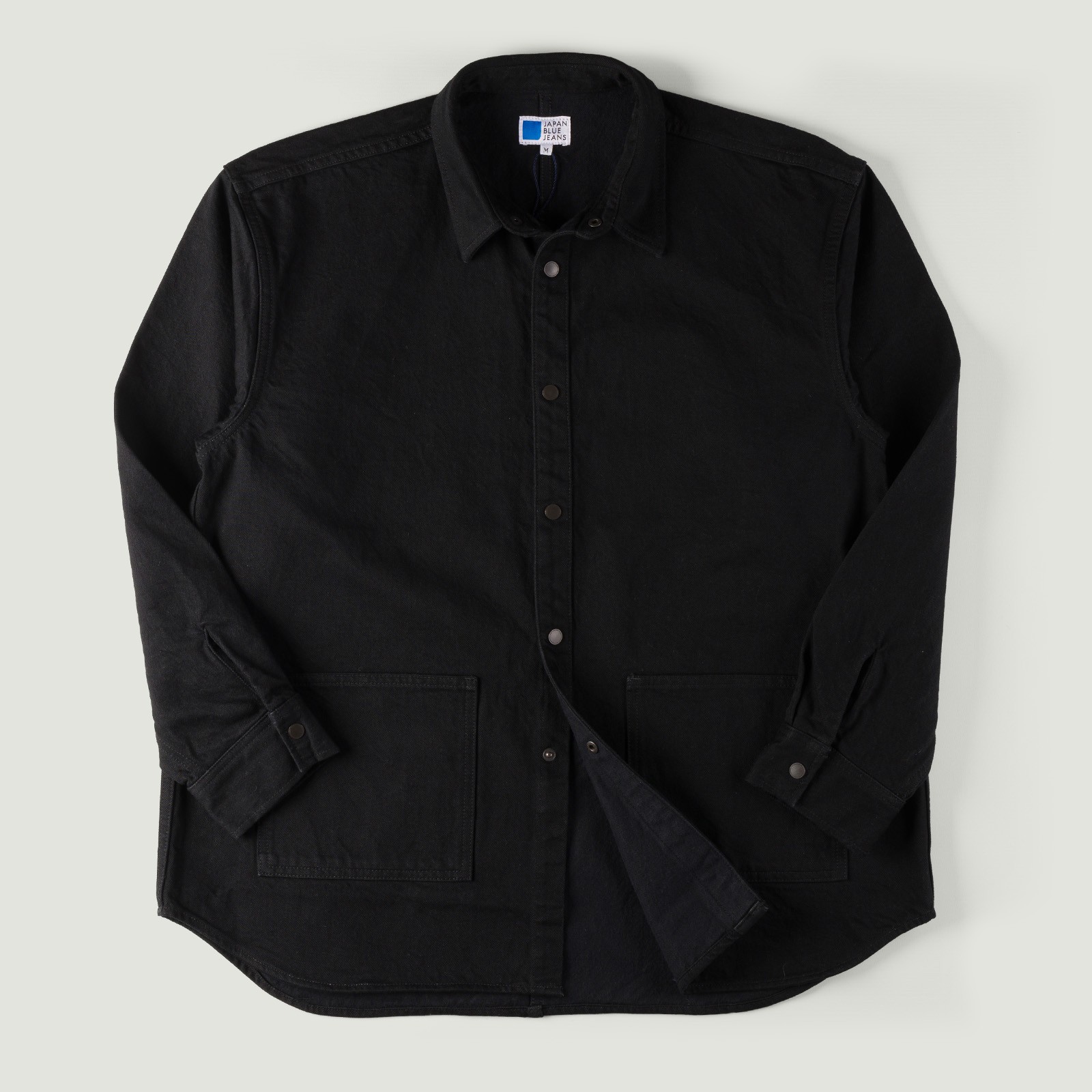 Image-Flâneurs_JAPAN BLUE JEANS / 13oz Denim Big Shirt Jacket Black_Vignette