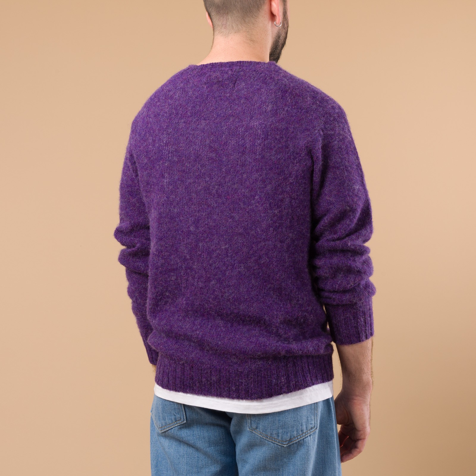 Harley Of Scotland X Flâneurs Shaggy Crew Neck Sweater Rave