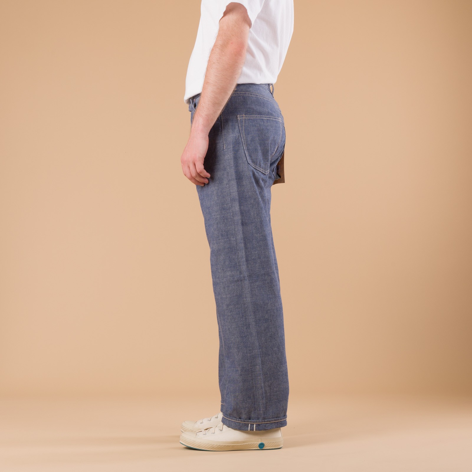 200-HCSV 8oz Selvedge Chambray Wide Straight