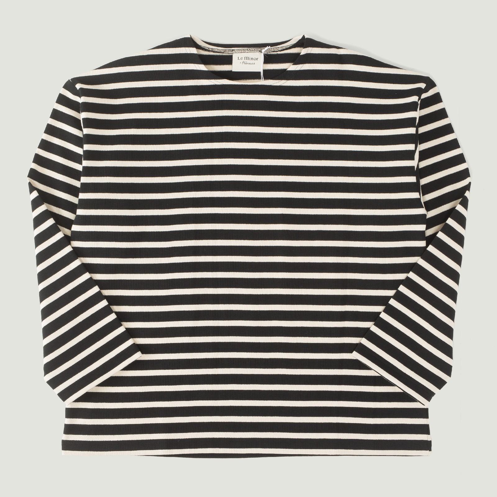 Le-Minor-x-Flâneurs-vignette-mariniere-loose-fit-gitane-noir