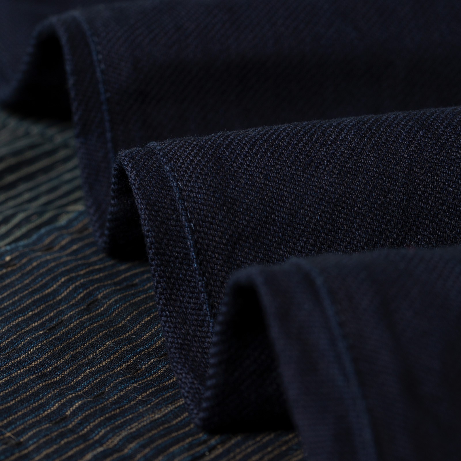 ONI X Flâneurs 3X3 インディゴツイル One Wash