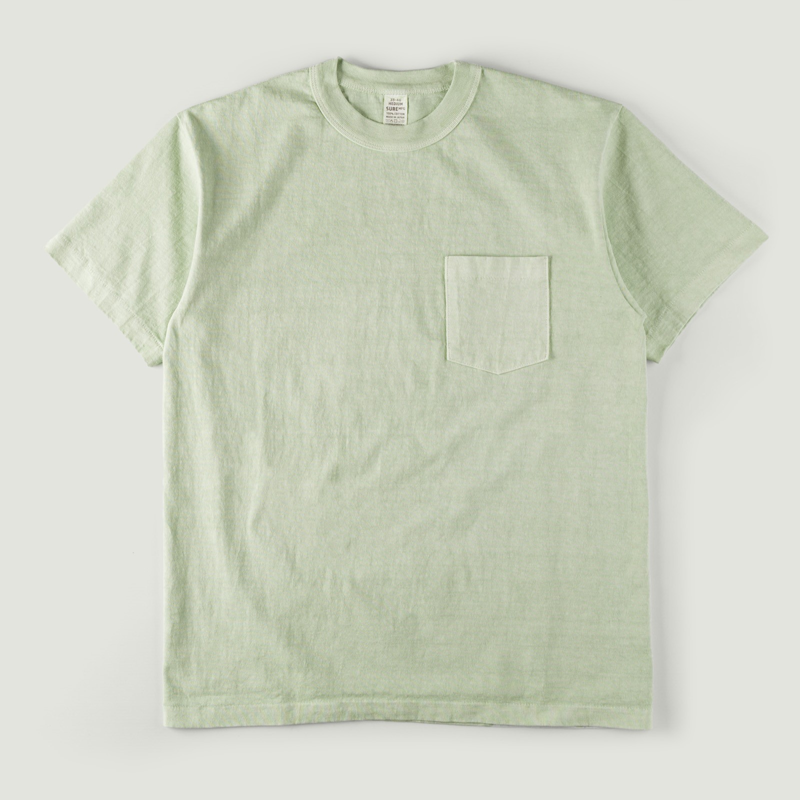 Image-Flâneurs_XX DEVELOPMENT / "SURE MFG" 7,5oz Pocket S/S Tee Mojito_Vignette