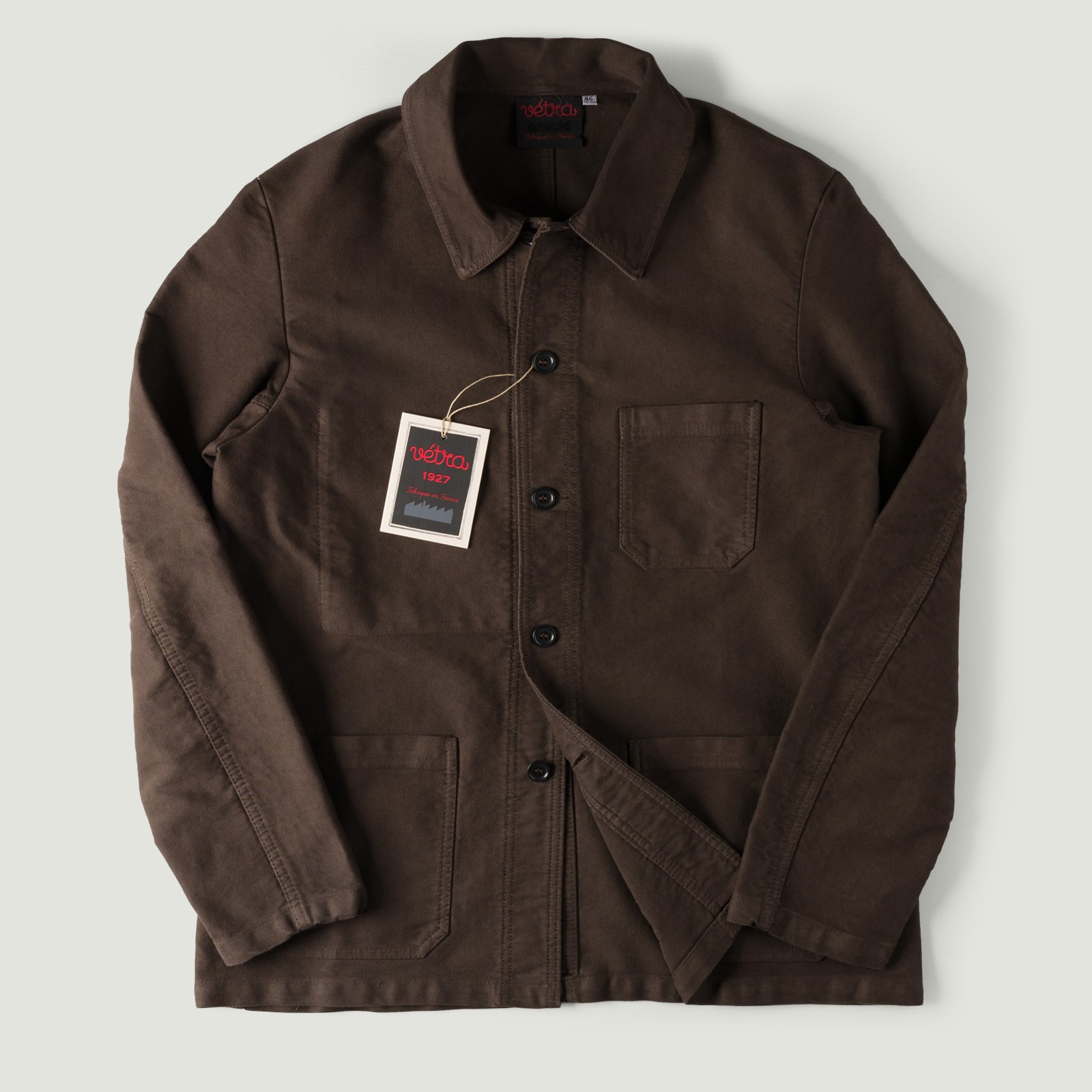 Image-Flâneurs_VETRA / Truffle French Moleskin Weaved Jacket_Vignette