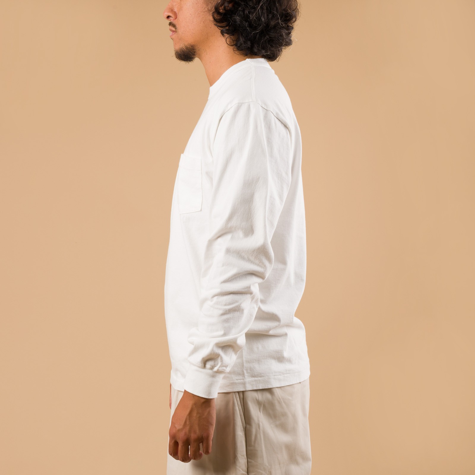 XX DEVELOPMENT  SURE MFG teeshirt manches longues white de profil