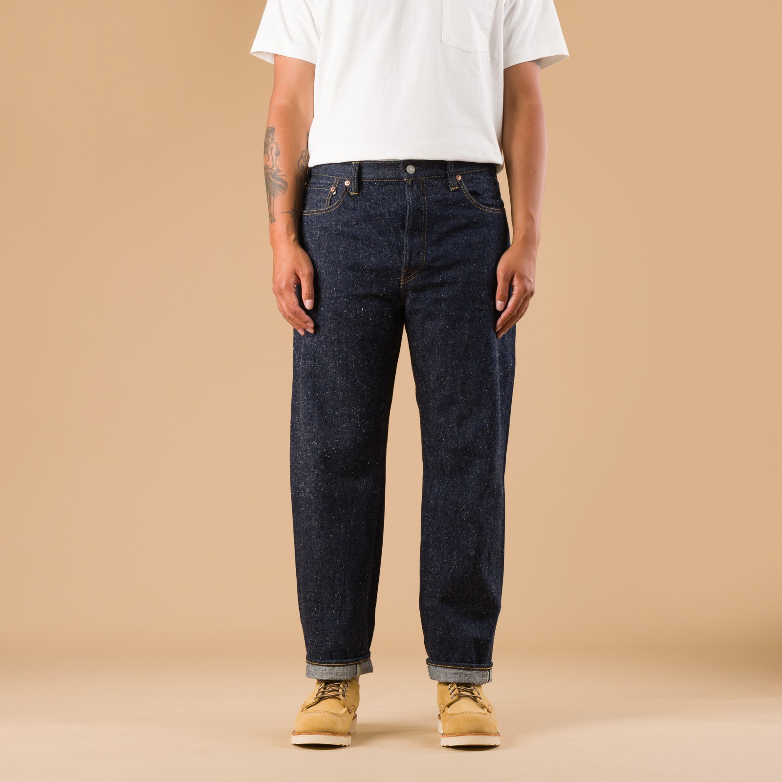 0612 16oz Nep Denim Relax Fit Jeans