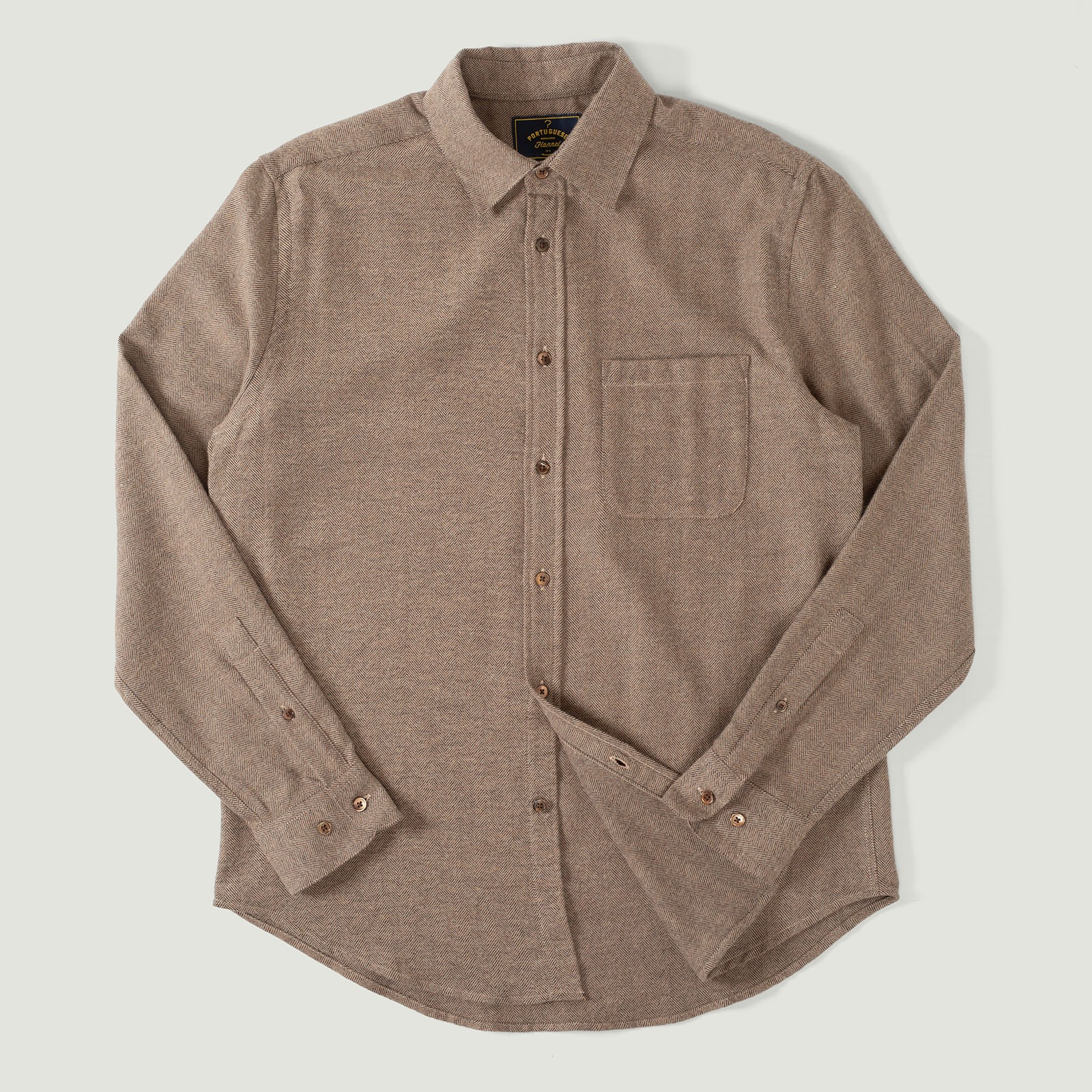 vignette dos flâneurs PORTUGUESE FLANNEL Espiga Brown