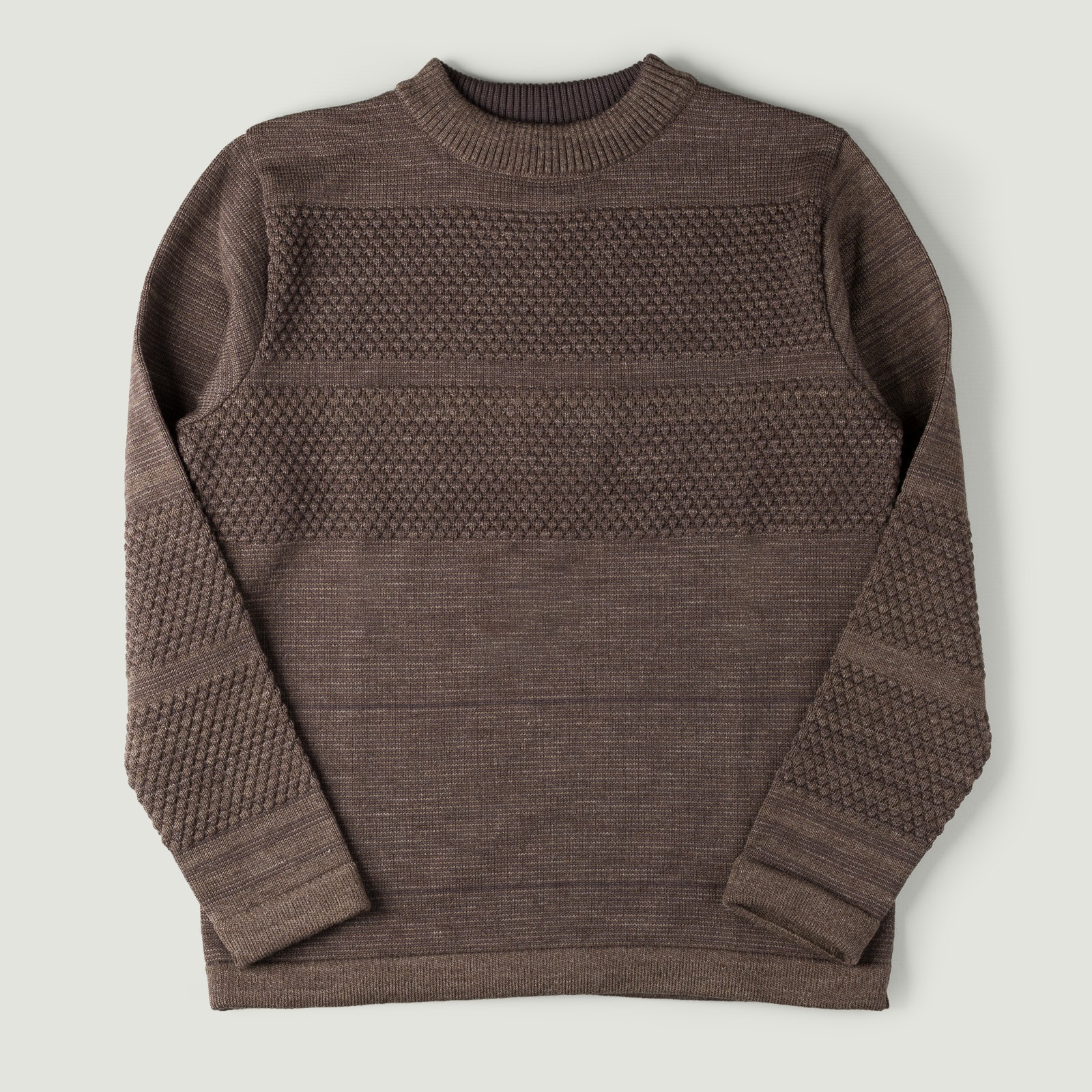 Fisherman III Terra-II Brown Sweater