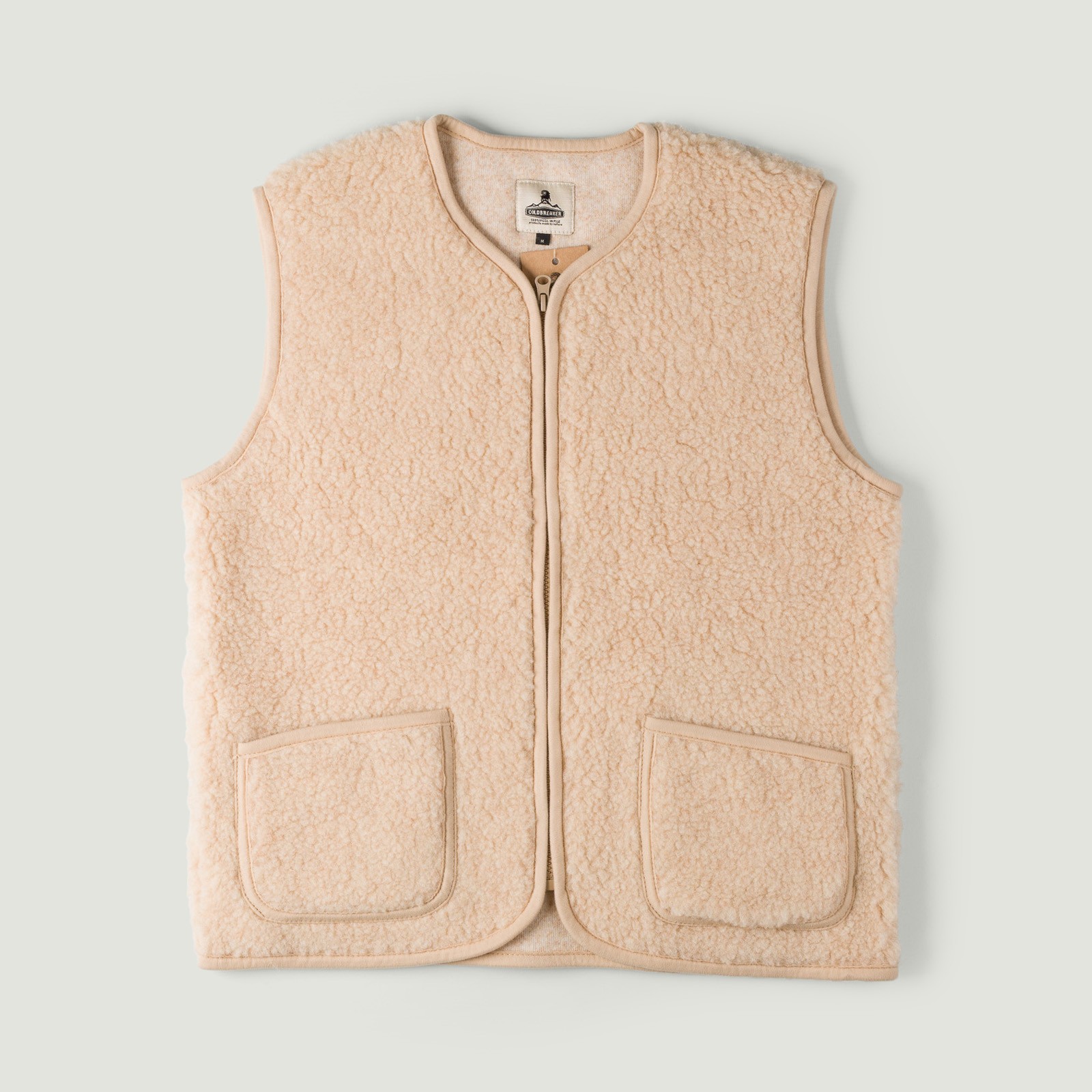 Image-Flâneurs_COLDBREAKER / Pepitco Vest Ultralight Light Beige_Vignette