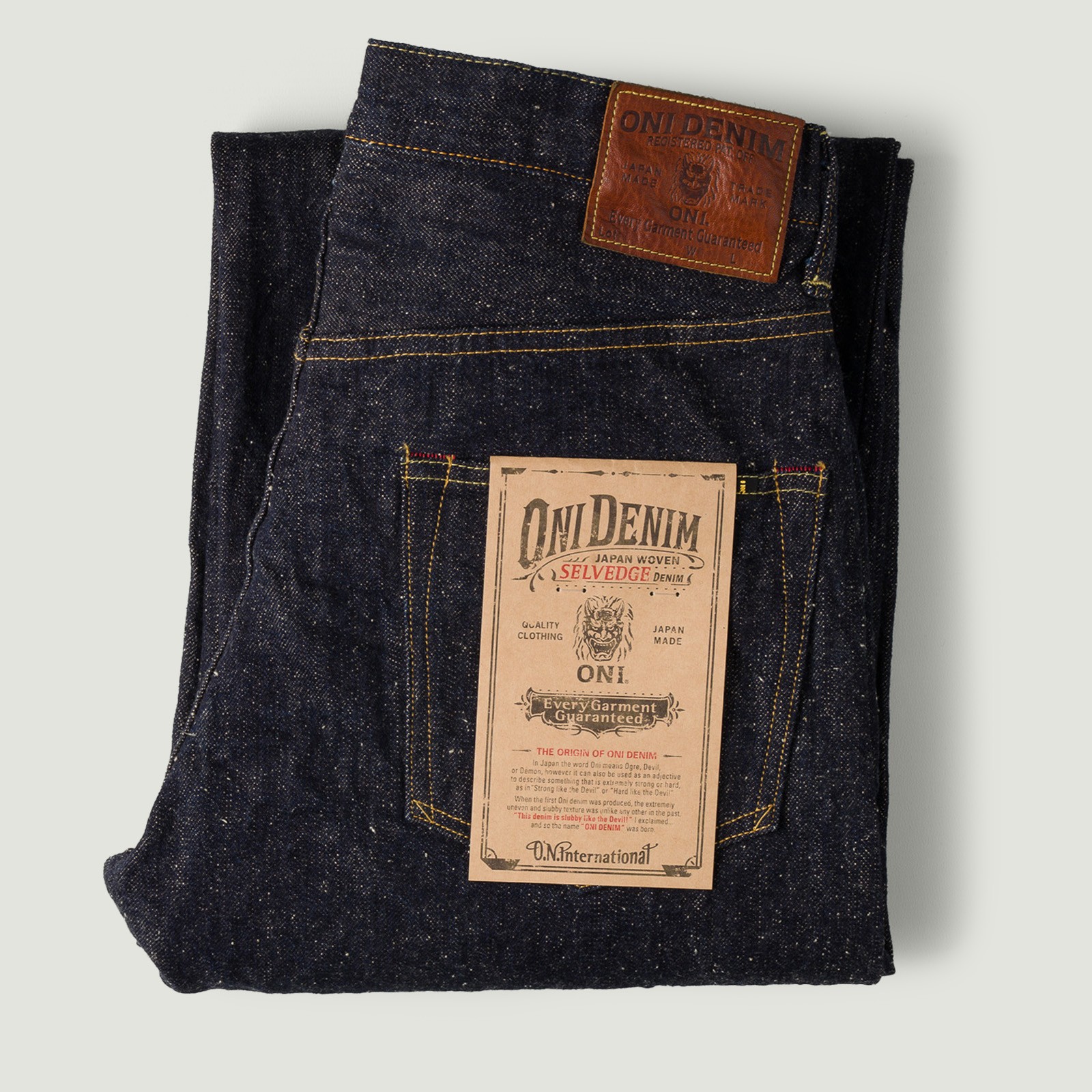 Image-Flâneurs_ONI DENIM / 222-13.7NEP Super Wide Straight Neppy Selvedge Denim_Vignette