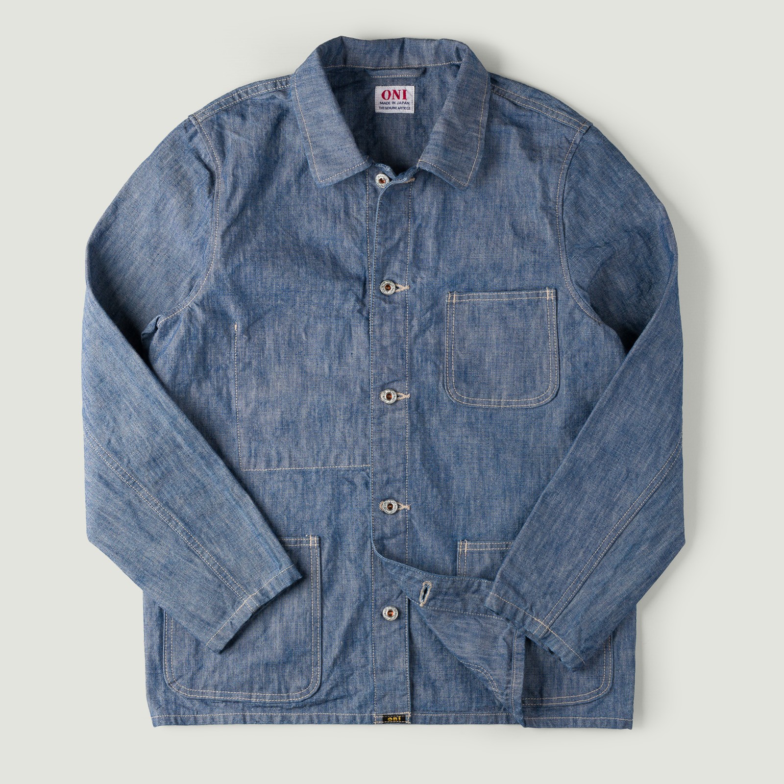 03501-SHVCH 13oz Super Heavy Chambray Coverall