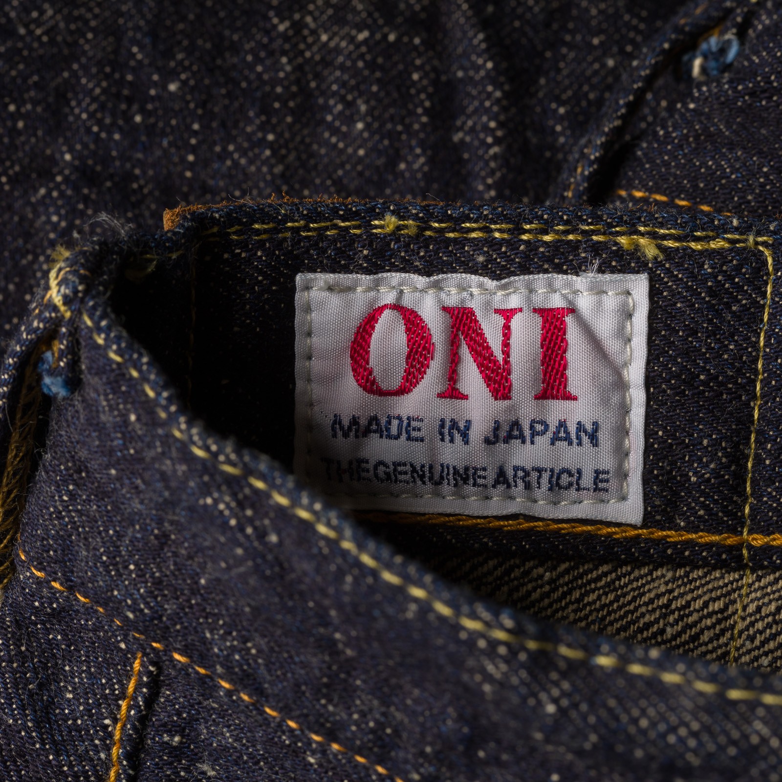 Image-Flâneurs_ONI DENIM / 288-13.7NEP Regular Straight Neppy Selvedge Denim_detail-2