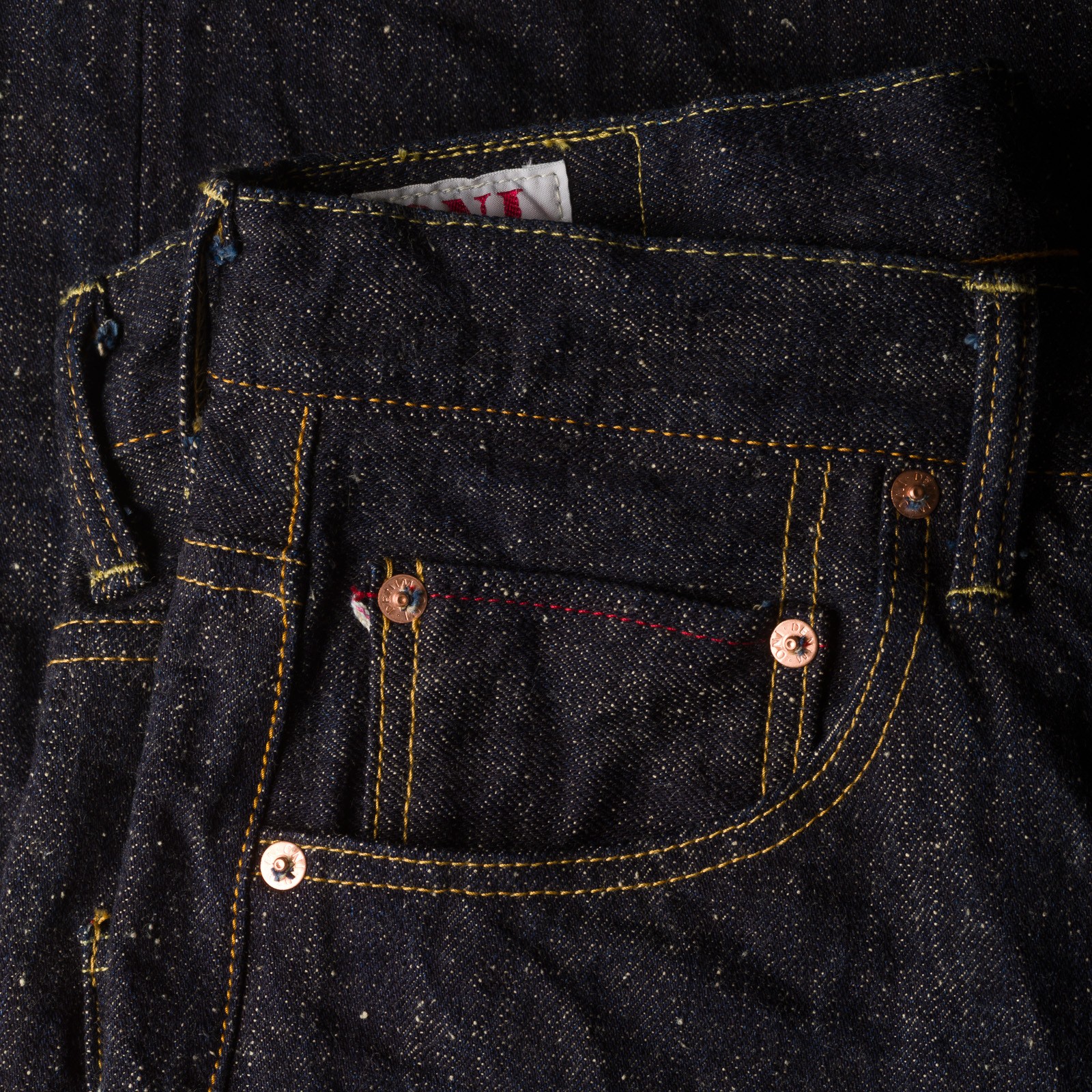 Image-Flâneurs_ONI DENIM / 288-13.7NEP Regular Straight Neppy Selvedge Denim_detail-1