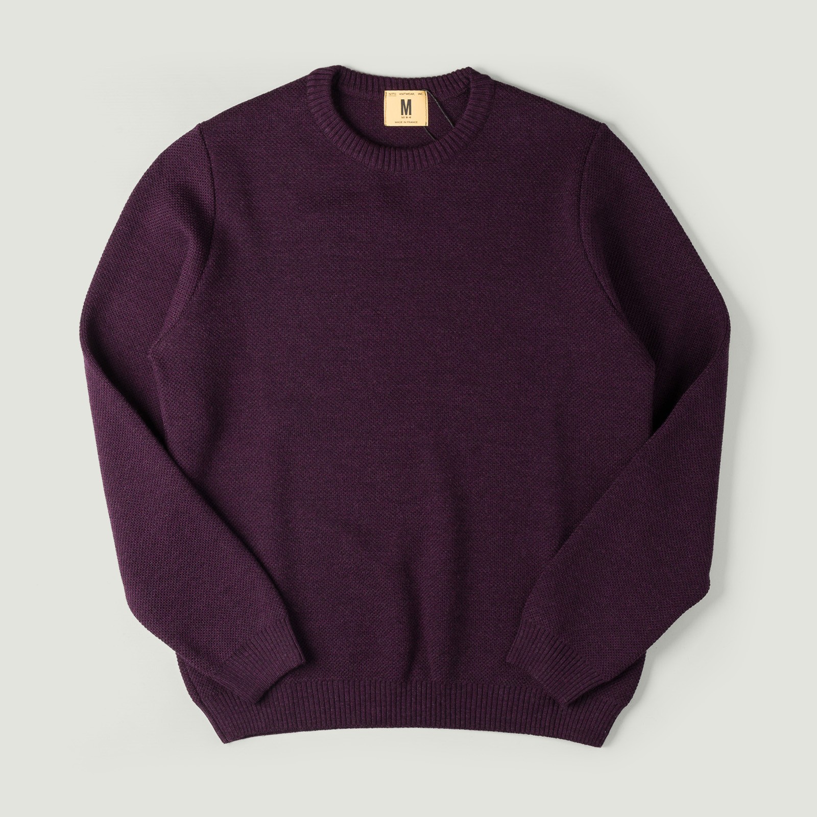Youri Round Neck Sweater Prune