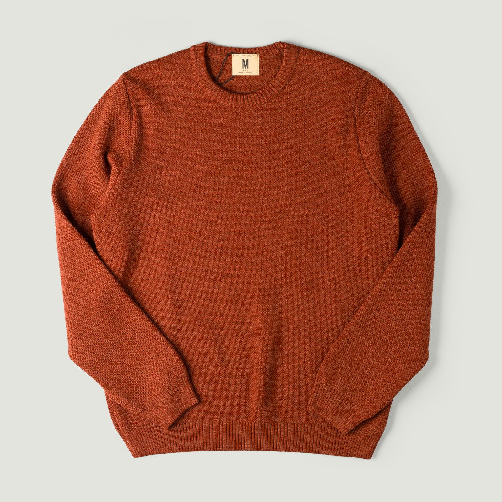 Youri Round Neck Sweater Orange