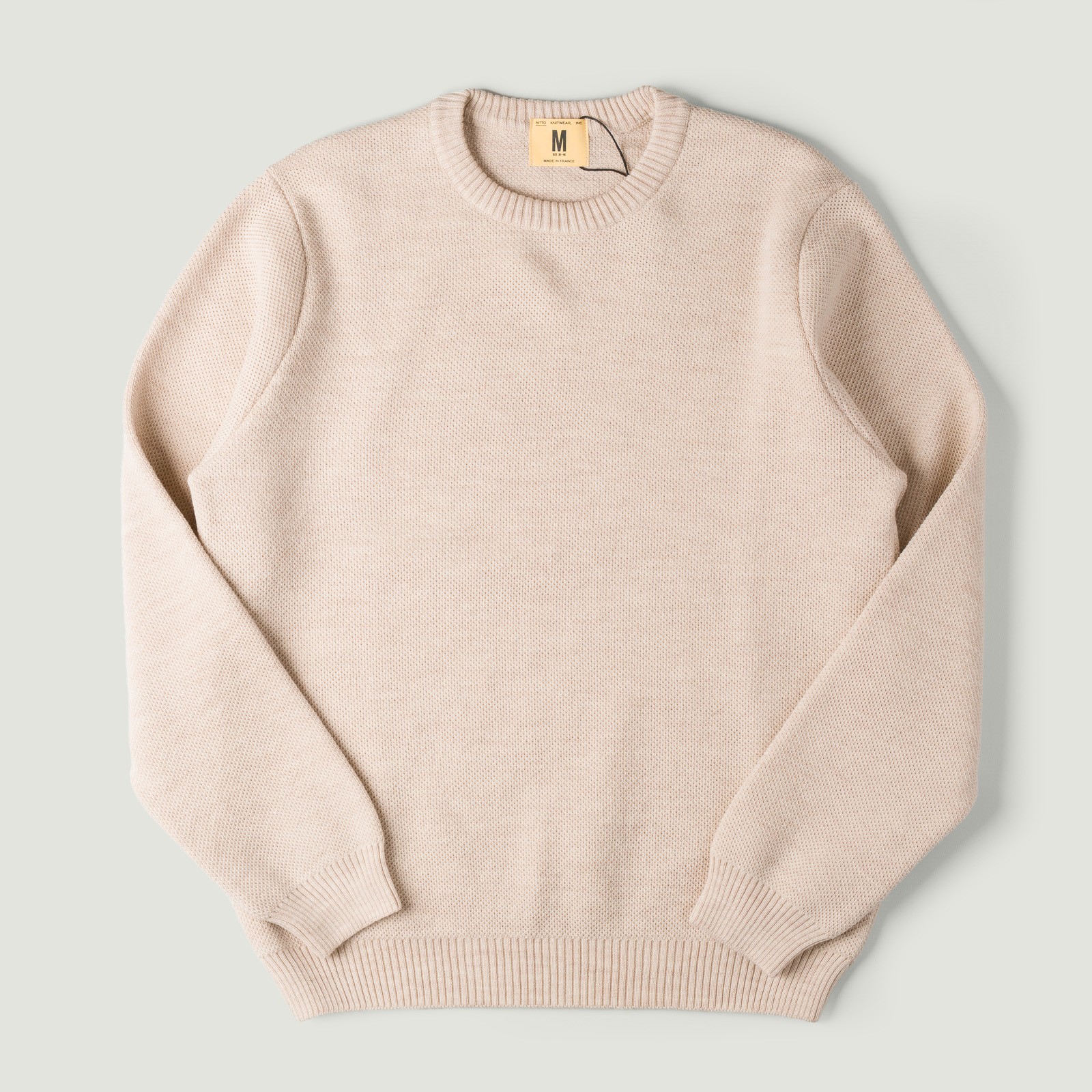 Youri Round Neck Sweater Natural