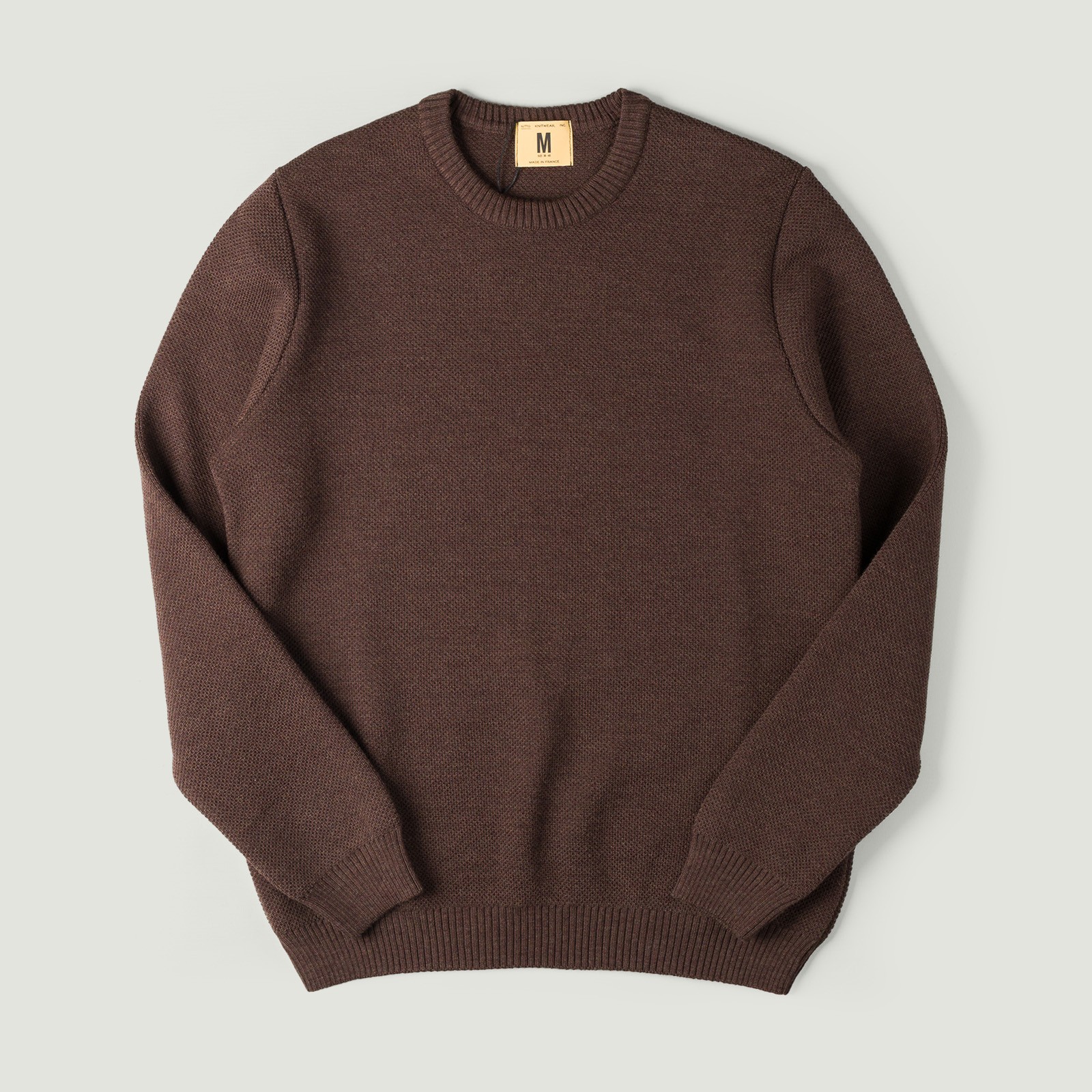 Youri Round Neck Sweater Brown