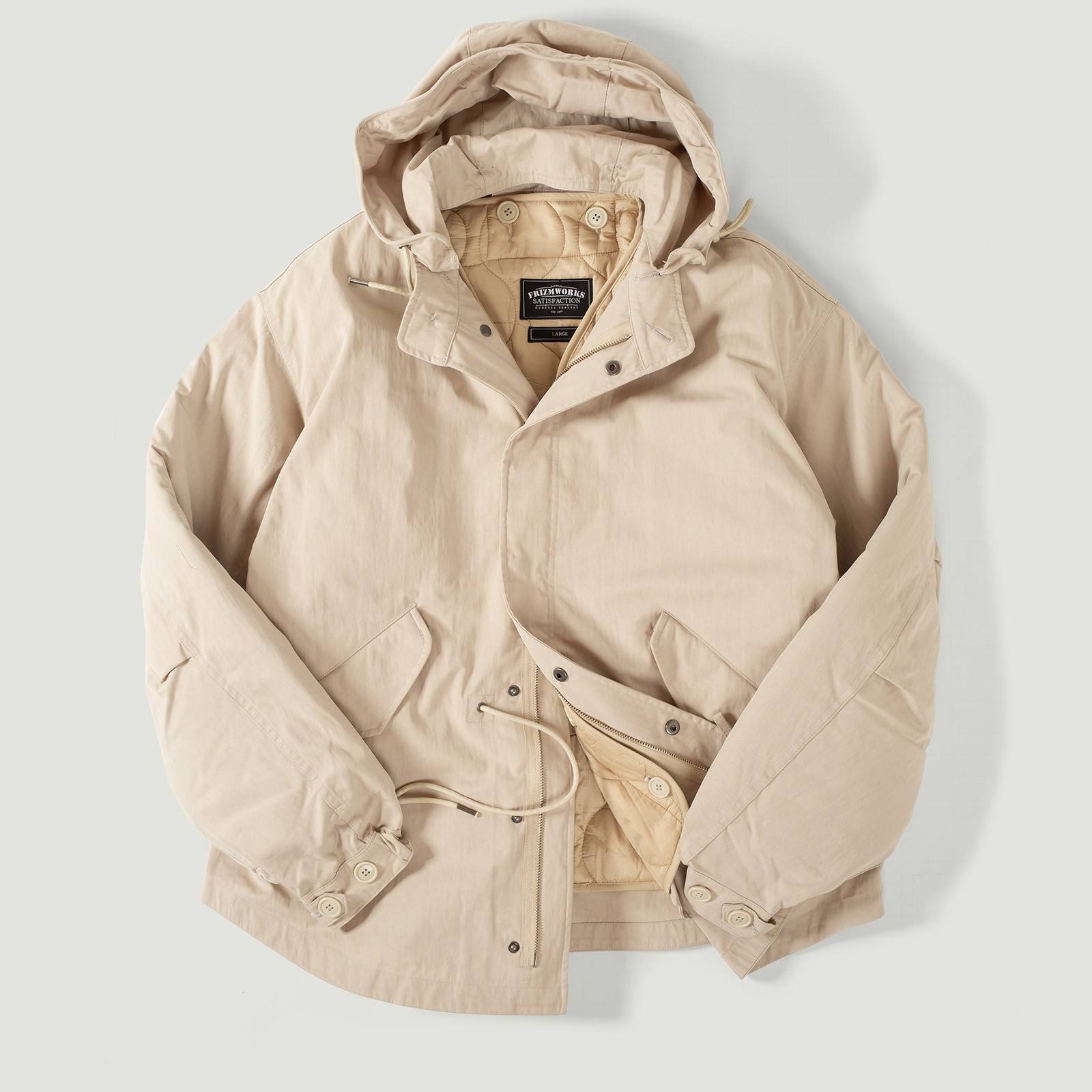 Oscar Fishtail Jacket Ivory