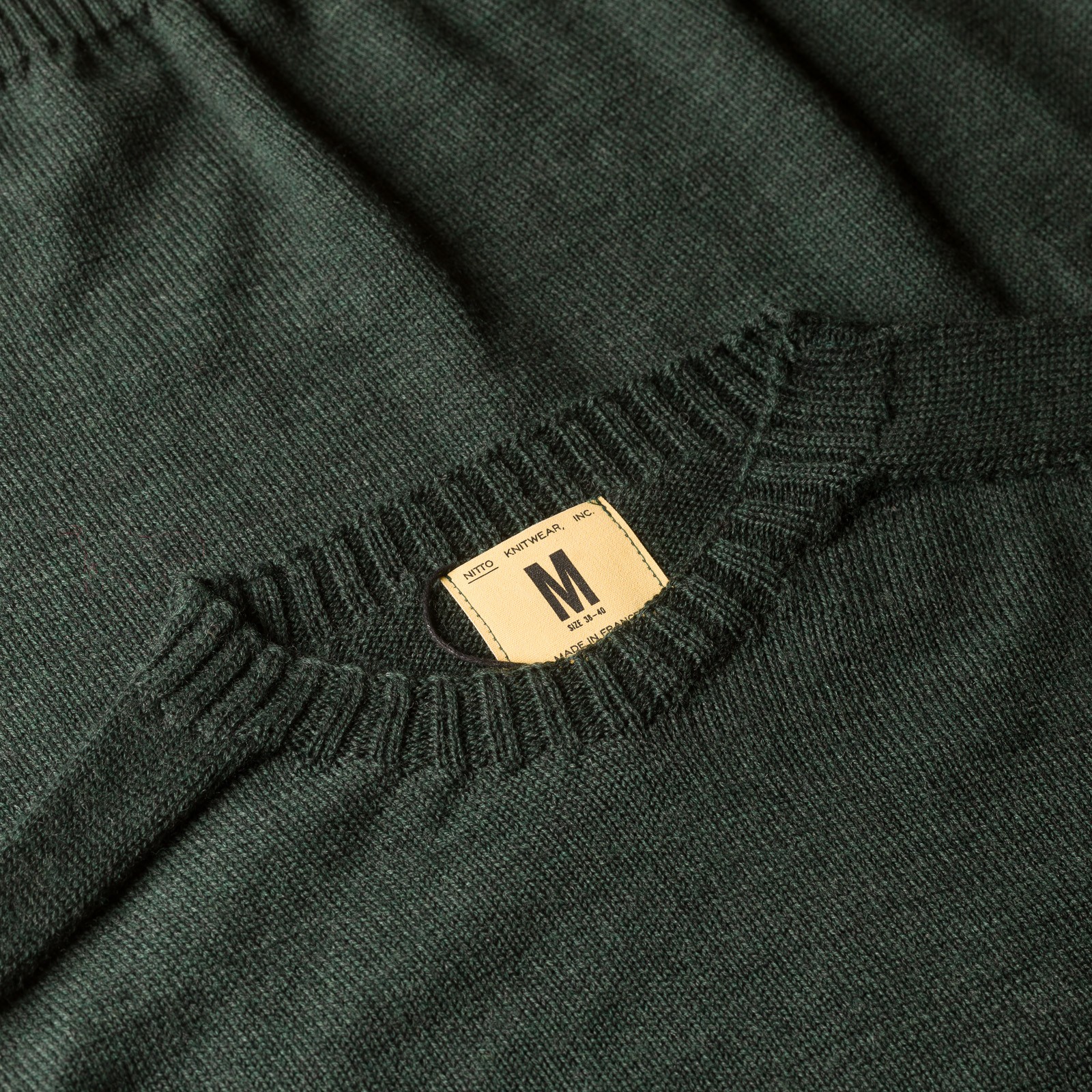 Aris Forest Green Crewneck Sweater