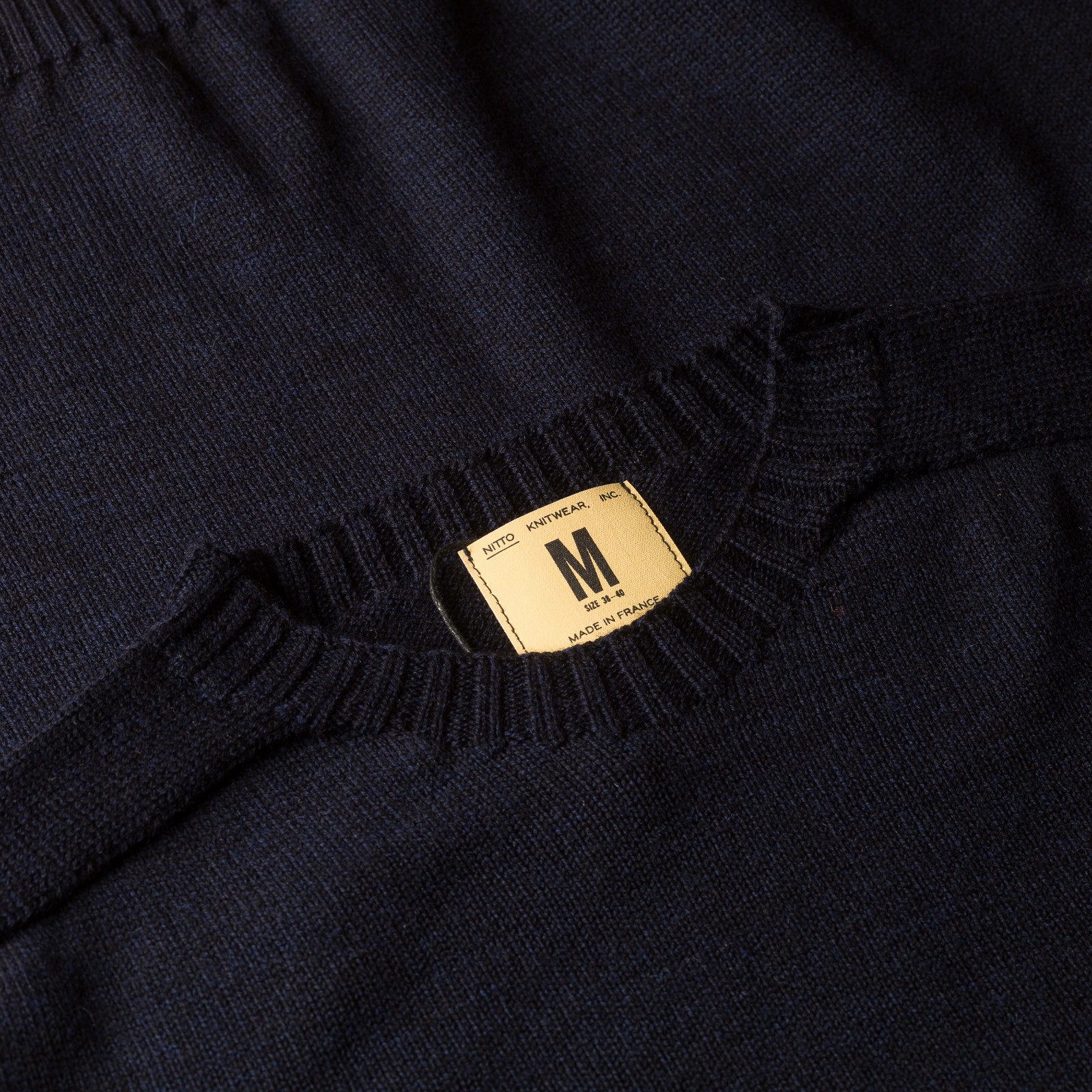 Aris Navy Crewneck Sweater