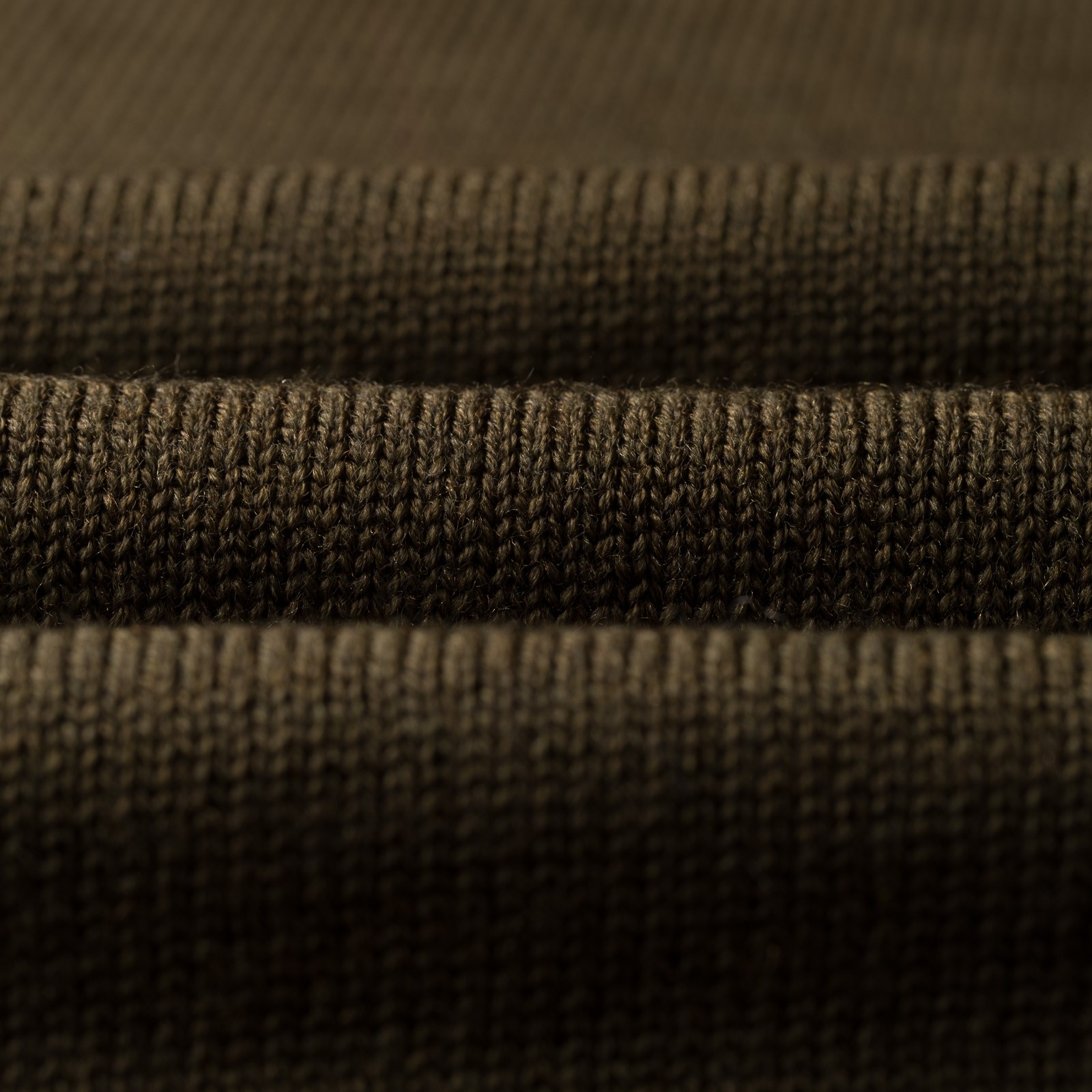 Image-Flâneurs_NITTO KNITWEAR / Pull Col Rond Aris Maille Jersey Kaki_detail-2