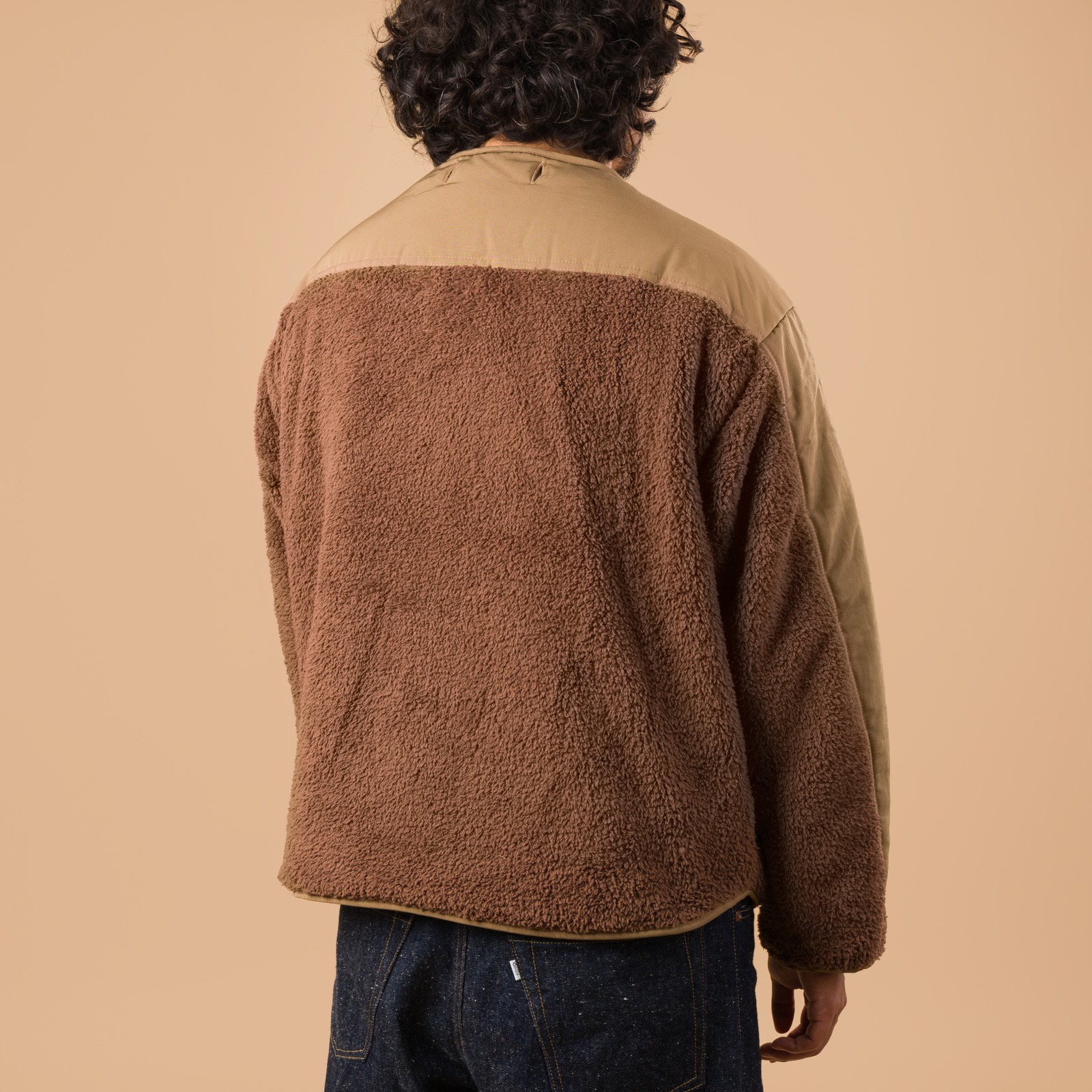 Smock Hooded Parka Tan