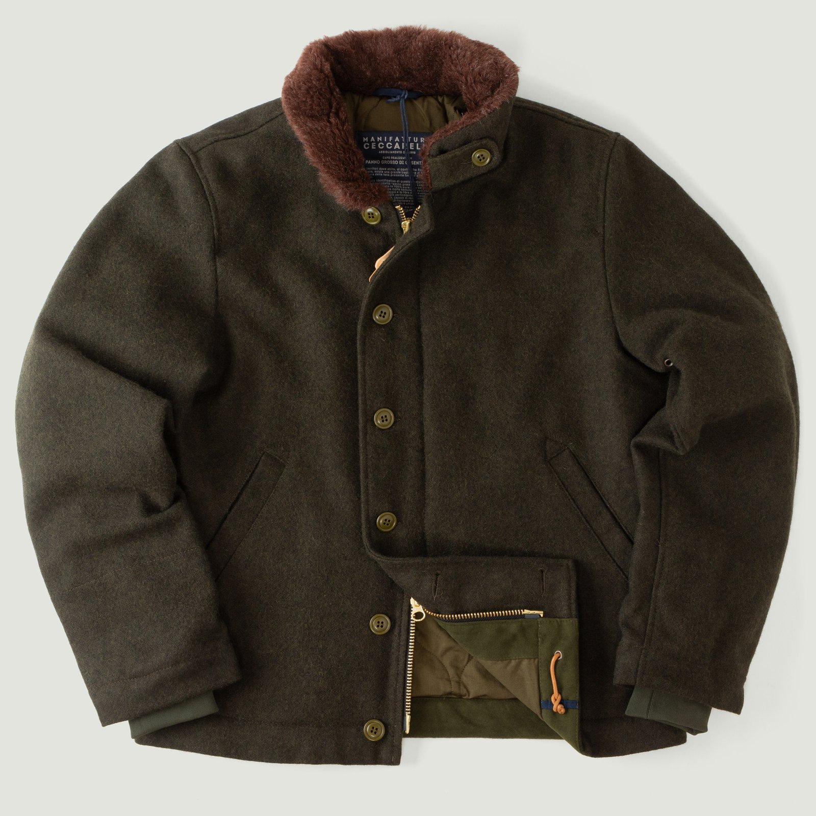 Dark Green Deck Jacket