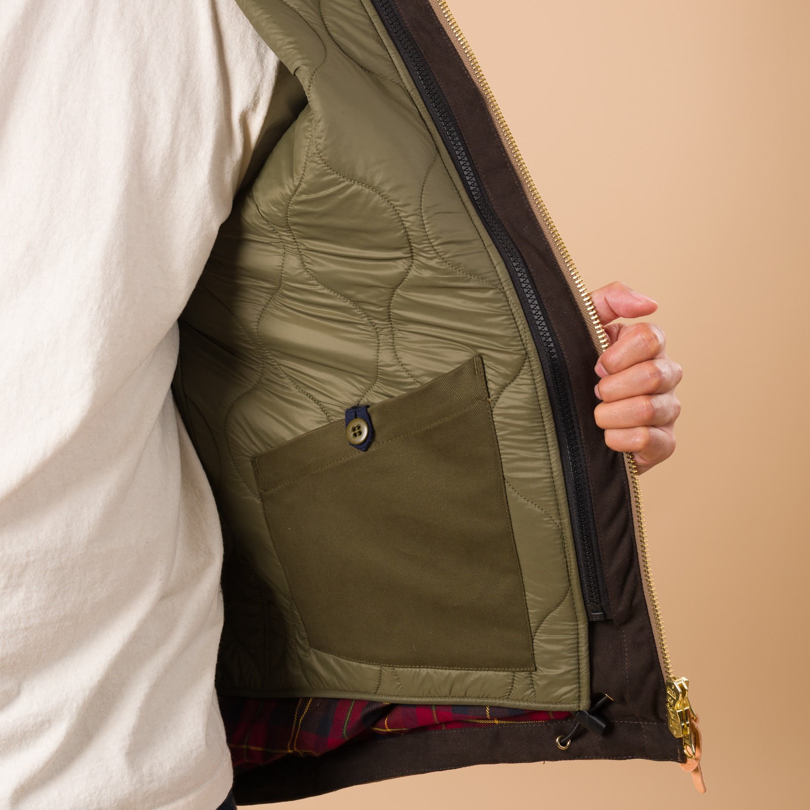 Trekking Jacket Dark Tan