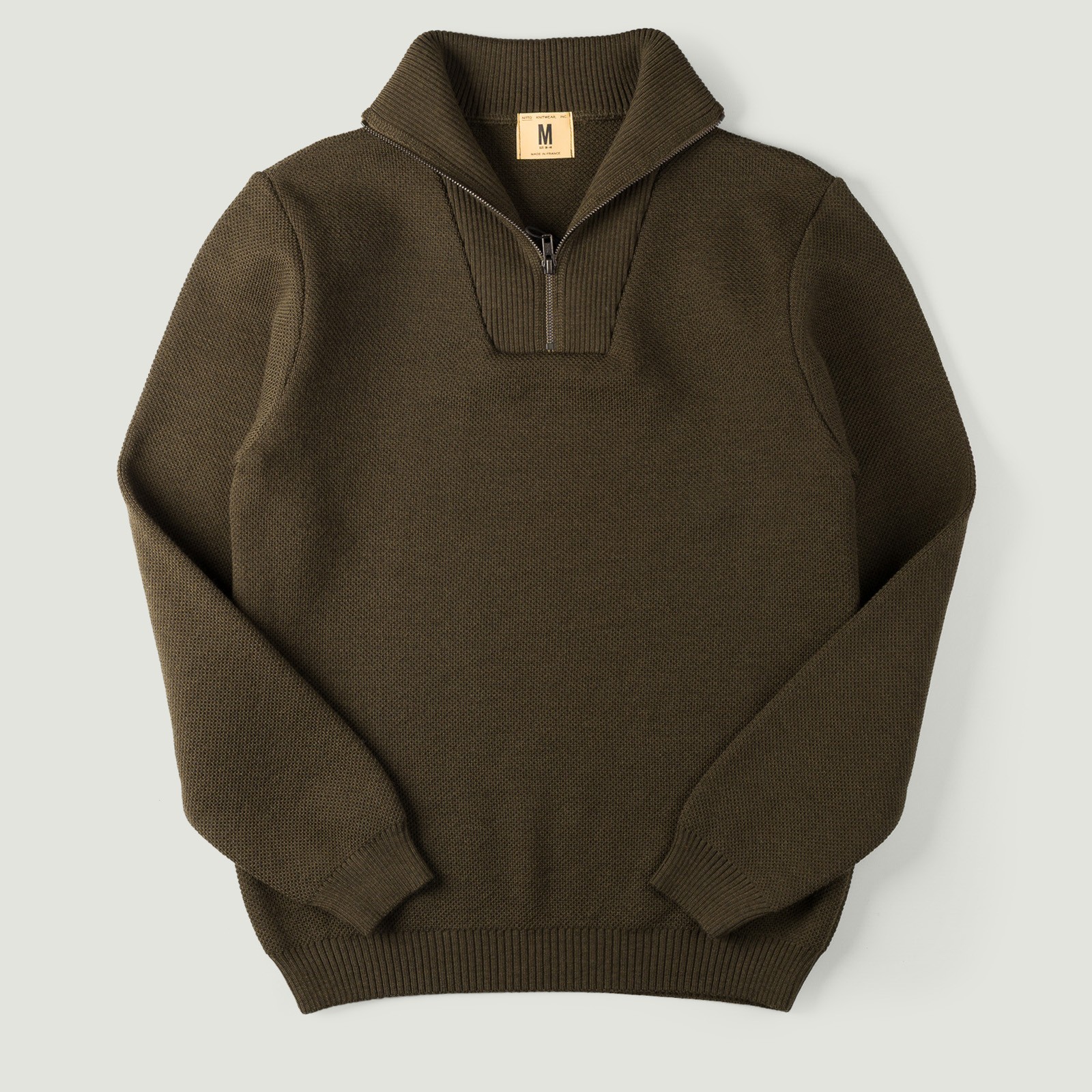 vignette-flâneurs-Pull-col-camionneur-NITTO-KNITWEAR-Youri-khaki