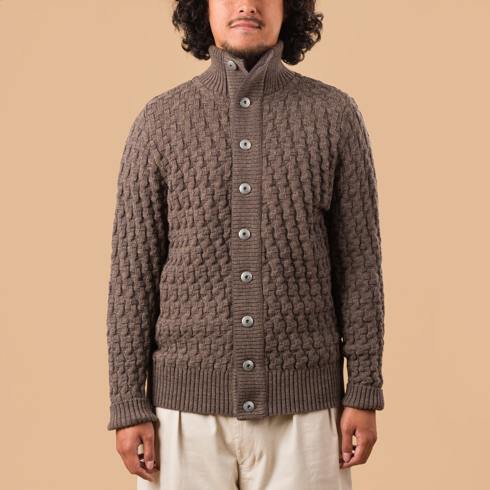 Stark Cardigan Terra-II Brown