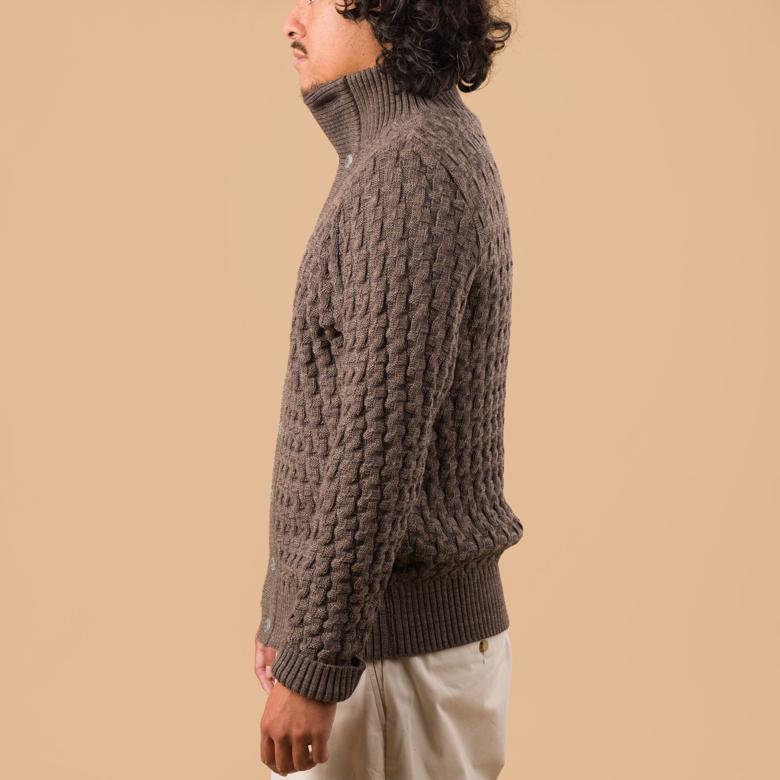 Stark Cardigan Terra-II Brown